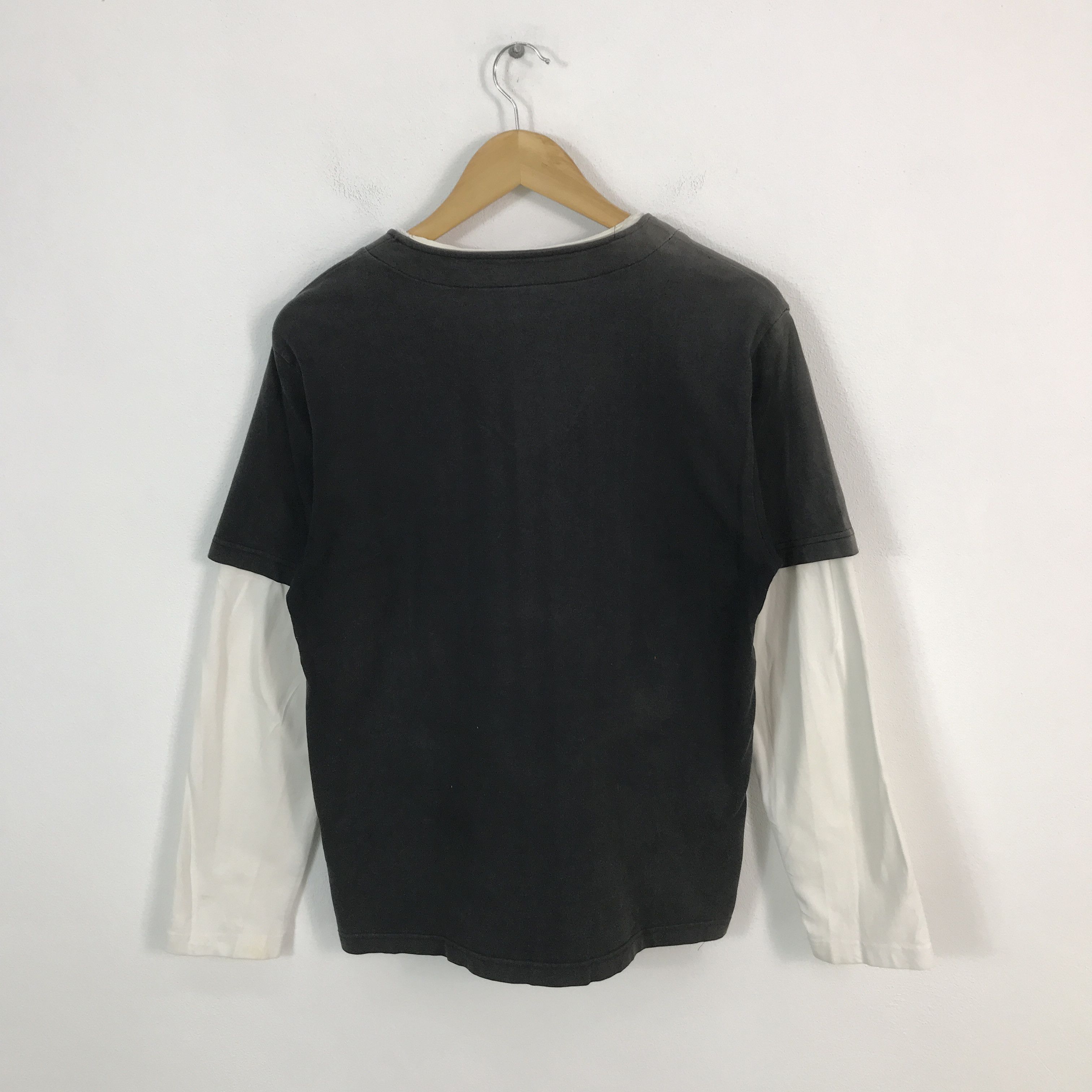 Japanese Brand × Vintage style japan tee oxfam long sleeve tshirts Size US M / EU 48-50 / 2 - 2 Thumbnail