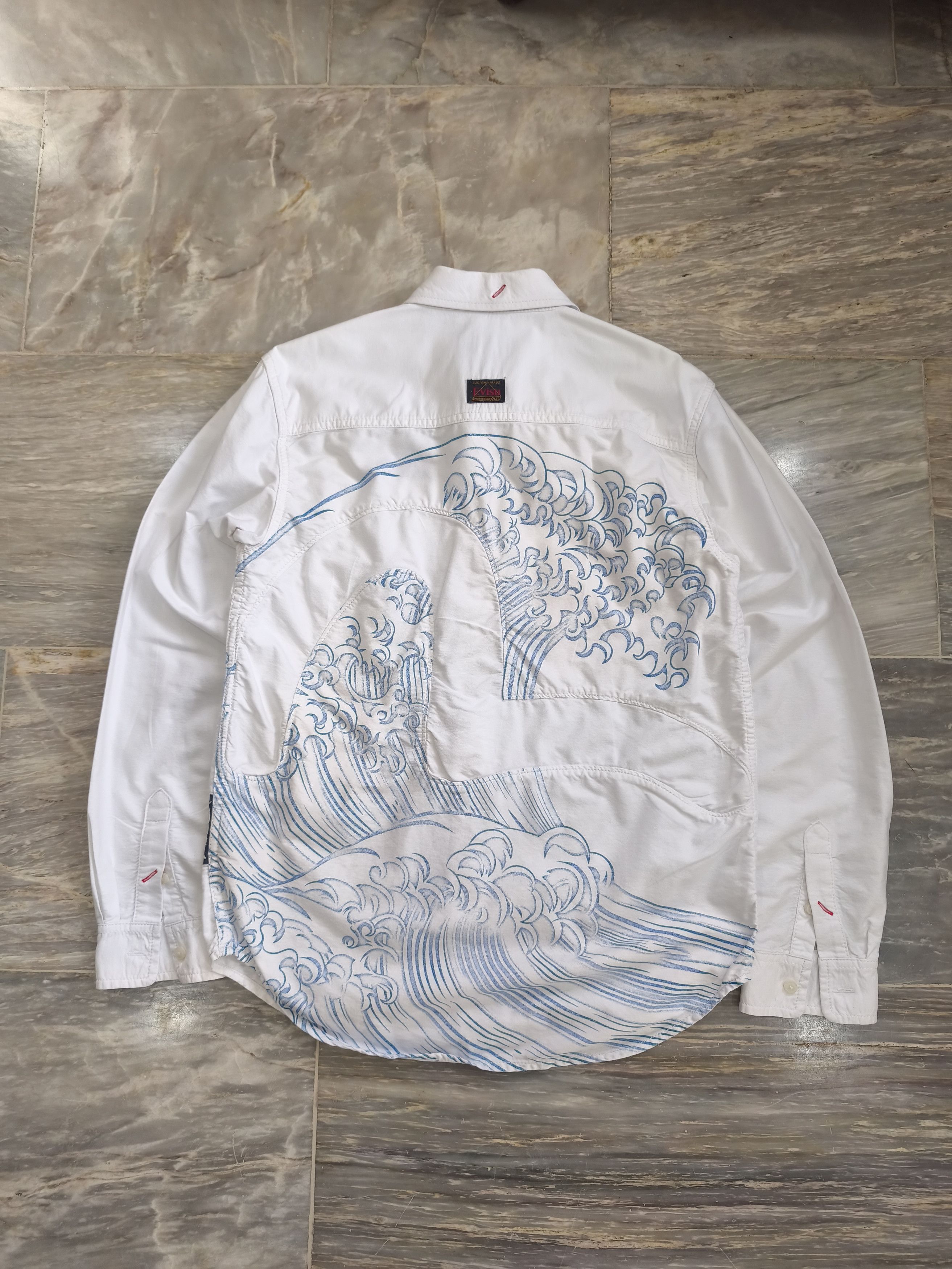 Evisu Evisu x Gundam Seagull-inserted RX-78-2 GUNDAM Printed Shirt Size US M / EU 48-50 / 2 - 8 Thumbnail