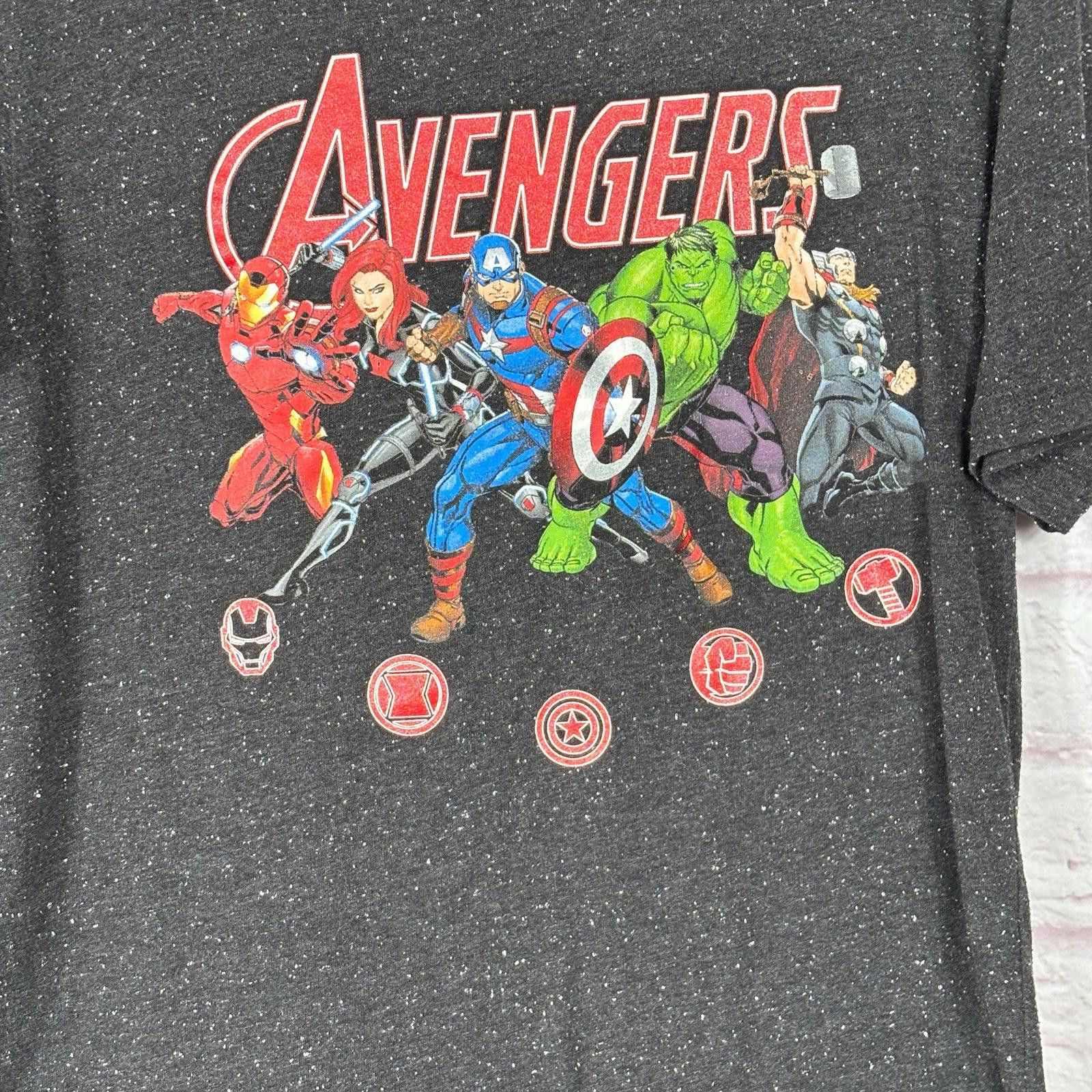 Marvel Comics Marvel Avengers Graphic T-Shirt Boys 2X Size US XXL / EU 58 / 5 - 2 Thumbnail