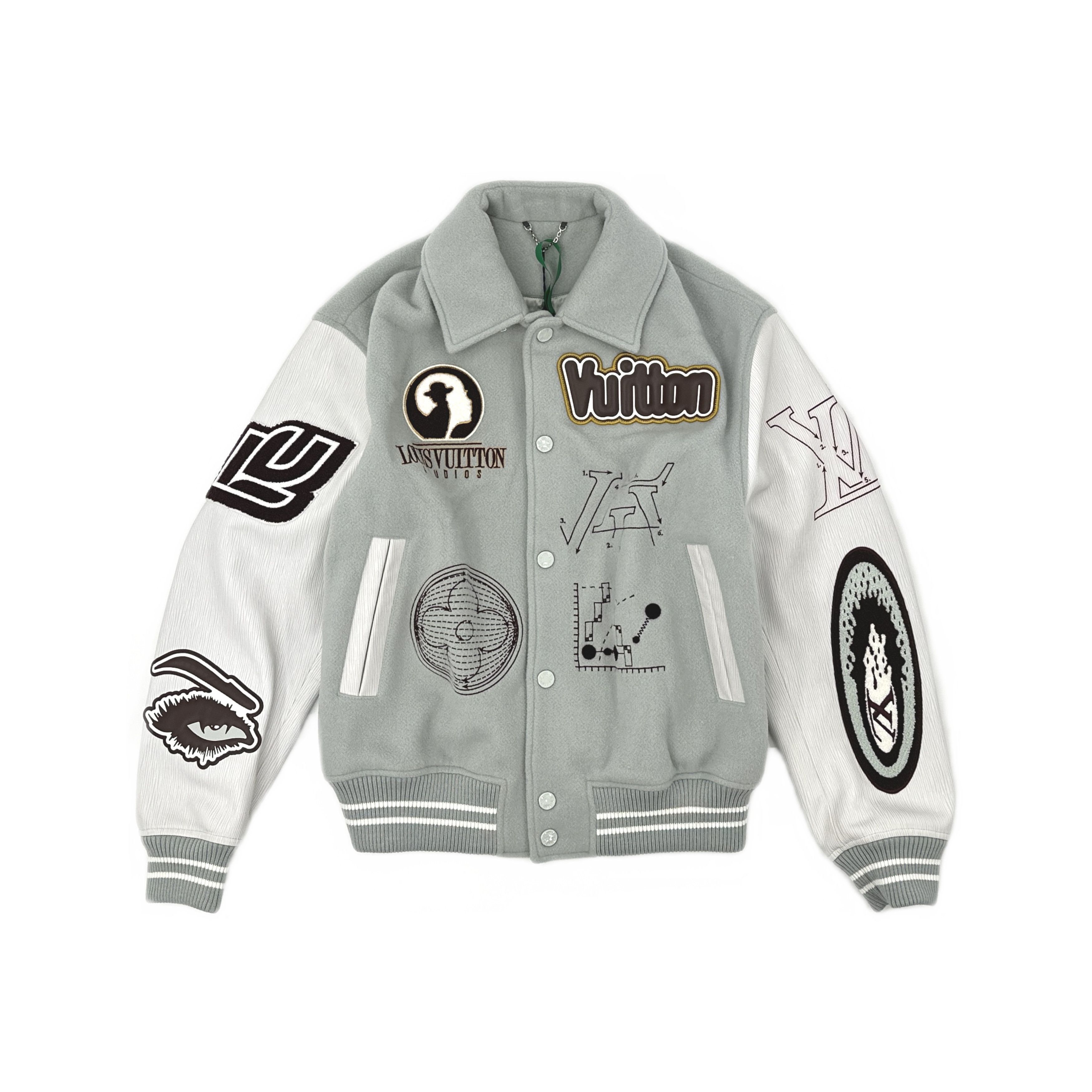 Louis Vuitton Louis Vuitton Eye Graphic Varsity Jacket 48 Size US M / EU 48-50 / 2 - 1 Thumbnail
