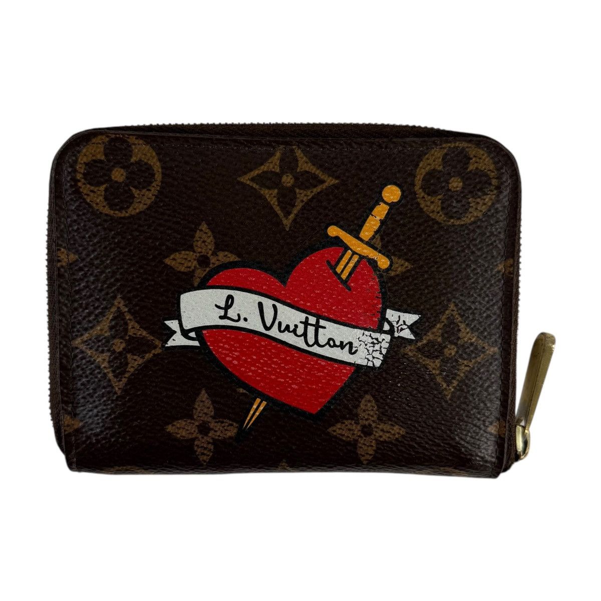 Louis Vuitton Louis Vuitton Monogram Patches Zippy Compact Wallet Size ONE SIZE - 2 Thumbnail