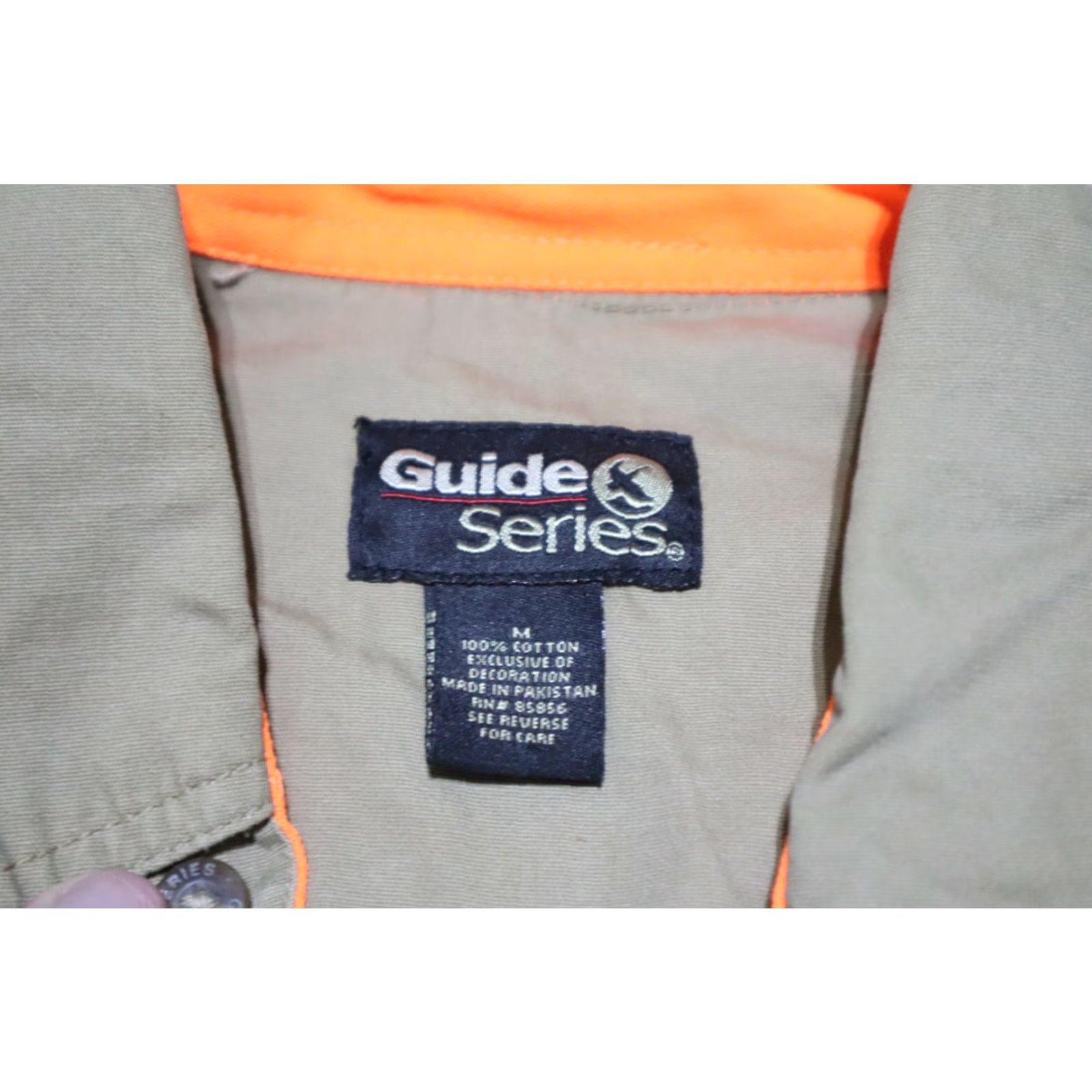 Vintage GANDER Mountain Jacket Hunting Blaze WaterPROOF SERIES GUIDE Blaze Orange Jacket M Mens Medium Size US M / EU 48-50 / 2 - 4 Thumbnail