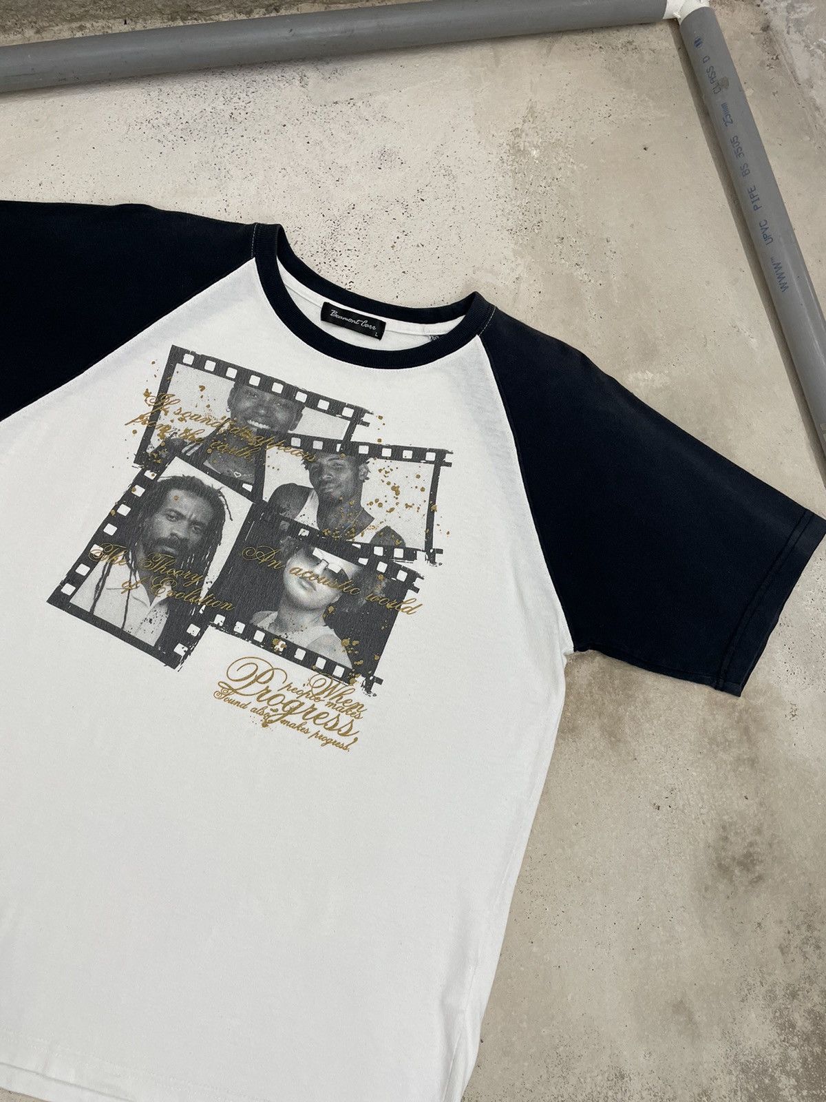 Band Tees Beaumont Carr Hip Hop When People Make Progress & Sound Size US L / EU 52-54 / 3 - 4 Thumbnail