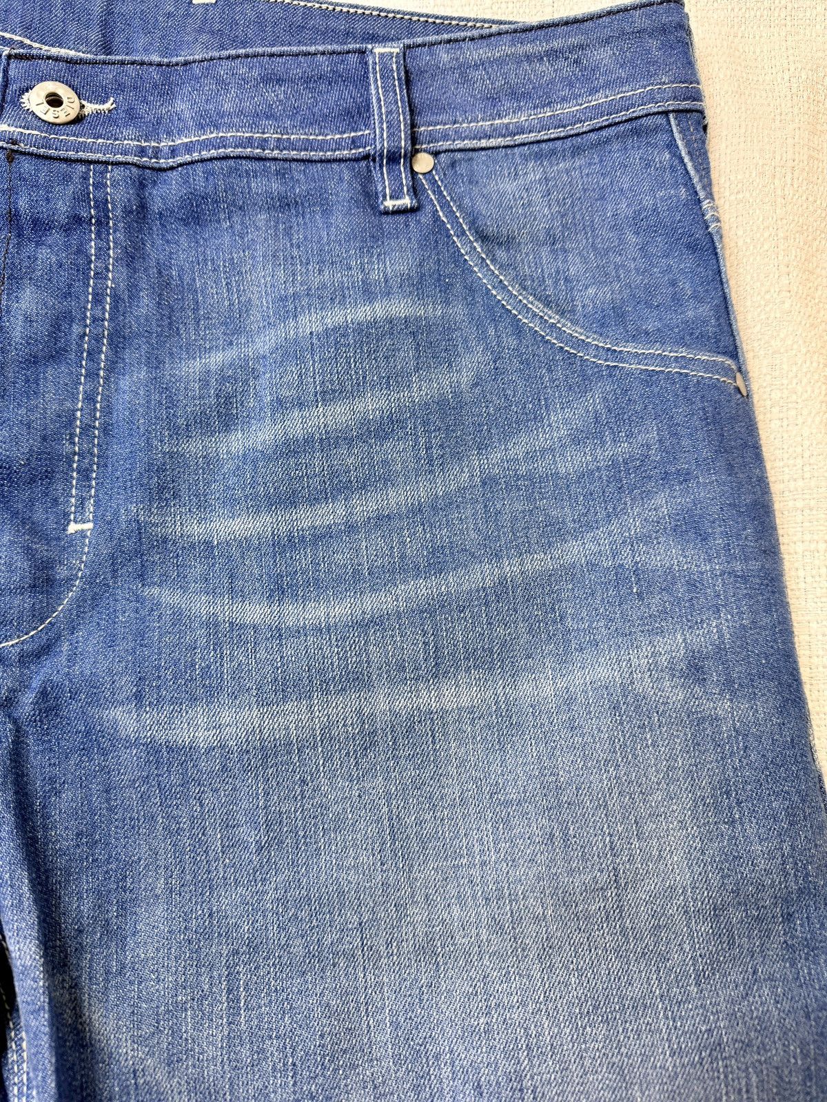 Diesel Diesel Kroshort Short Denim Pants Mens 34 Indigo Blue Size US 34 / EU 50 - 9 Thumbnail