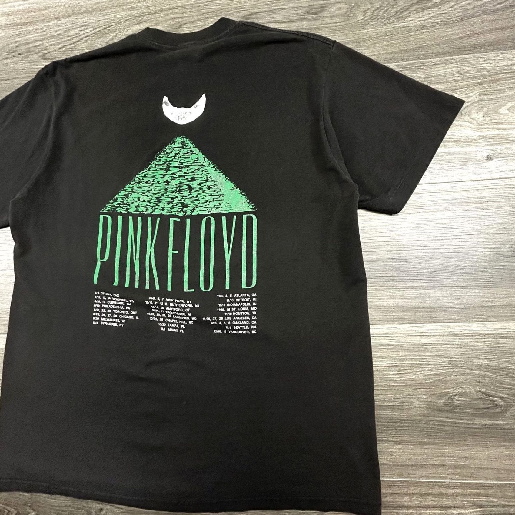 Vintage VINTAGE Pink Floyd Shirt Mens XL Black Momentary Lapse of Reason 1987 Made USA Size US XL / EU 56 / 4 - 6 Thumbnail