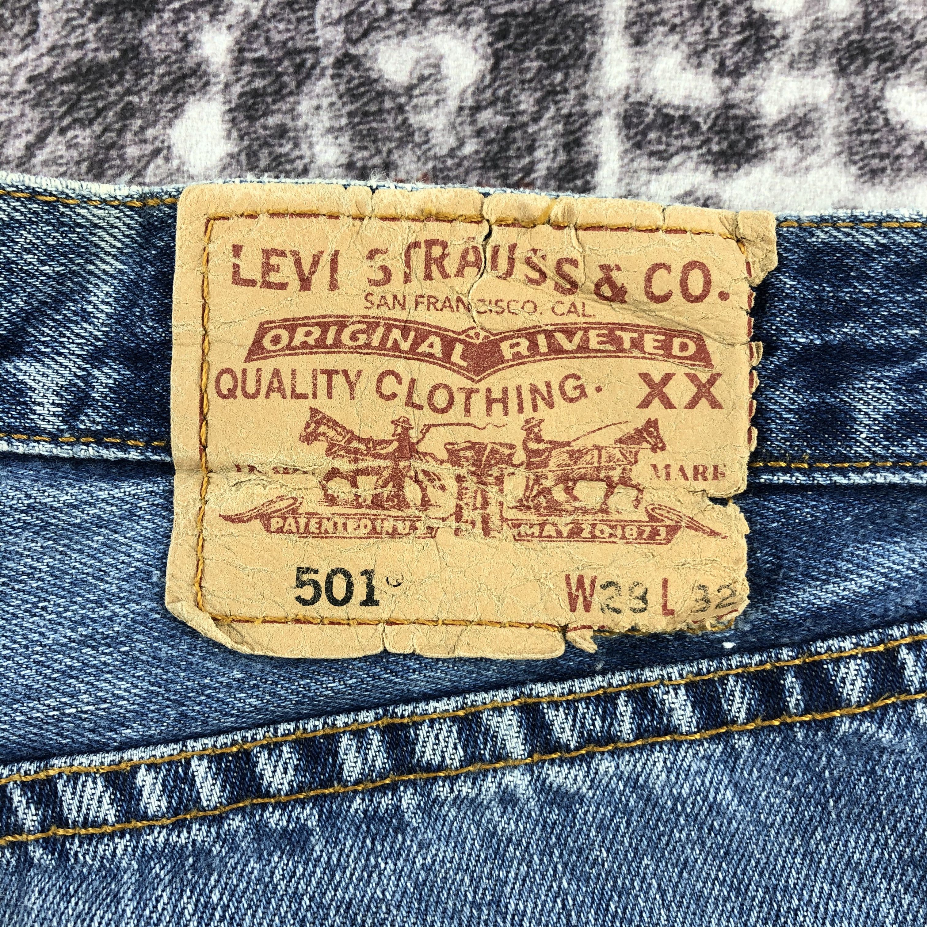 Levi's × Vintage Vintage Blue Wash Levis 501 Jeans-JM2299 Size US 30 / EU 46 - 6 Thumbnail