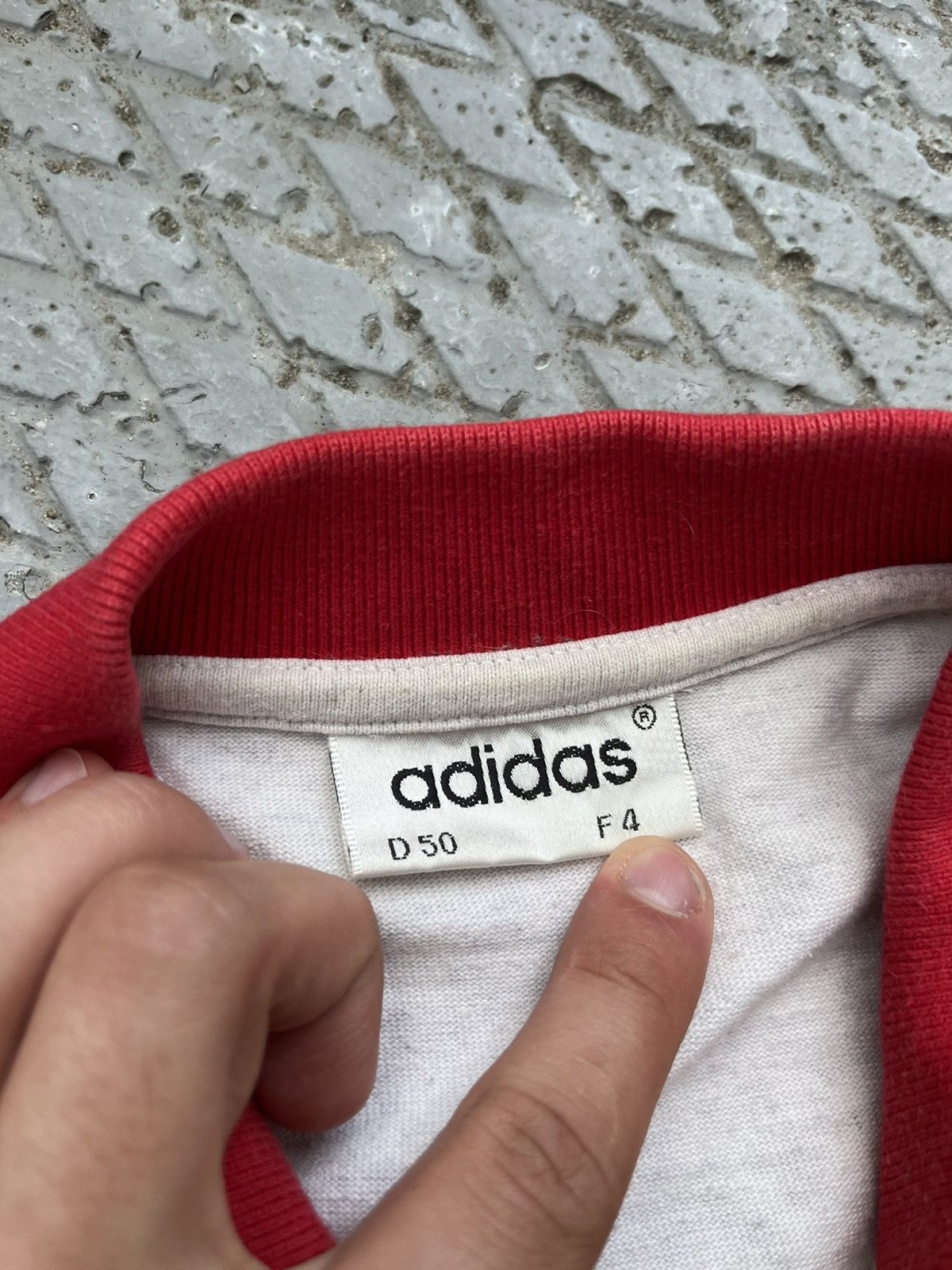 Adidas Polo Adidas 1980-e Olympic Games France vintage Size US M / EU 48-50 / 2 - 6 Thumbnail