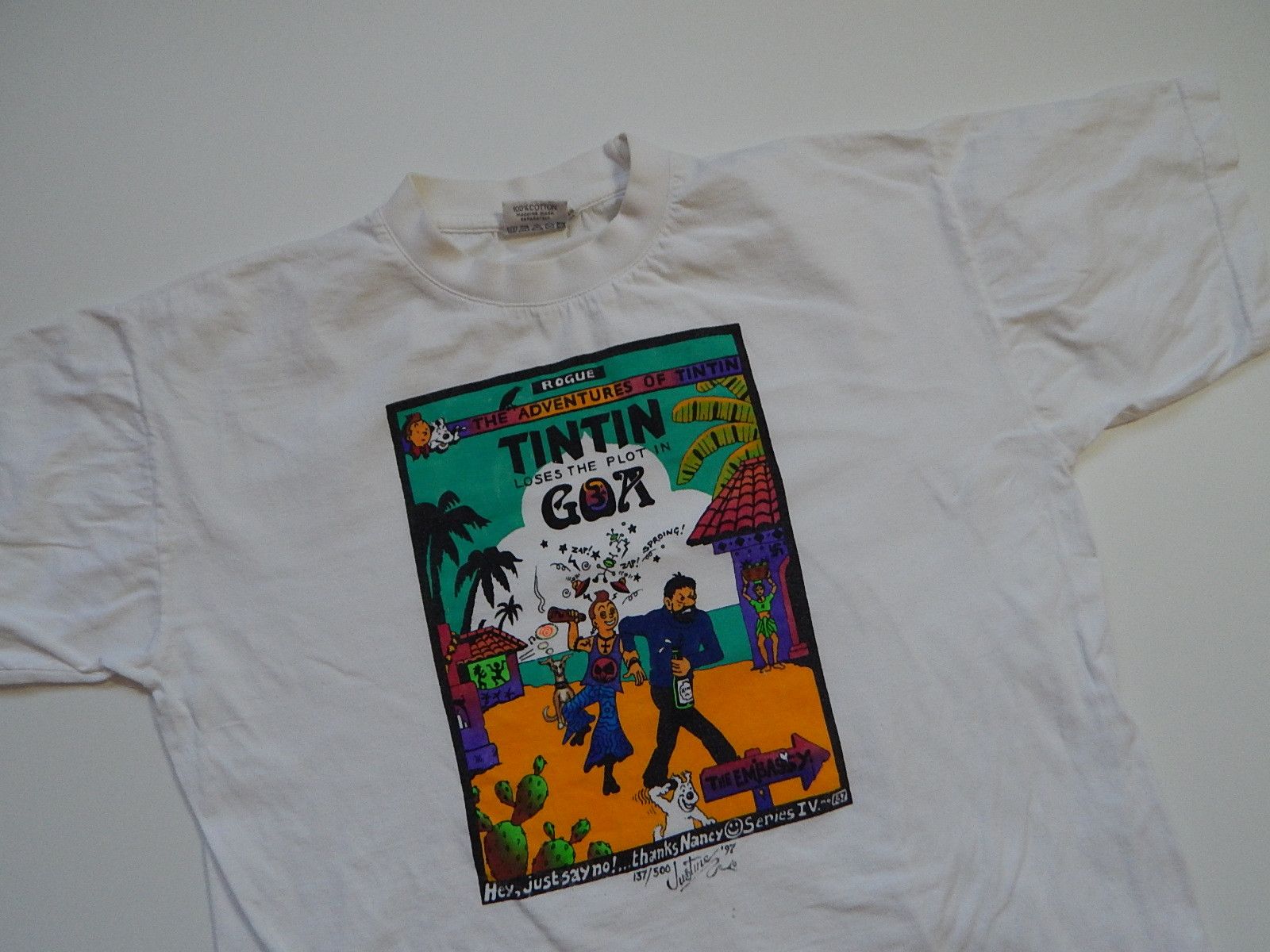 Other vintage adventures of tintin loses the plot in goa comics Size US M / EU 48-50 / 2 - 2 Thumbnail