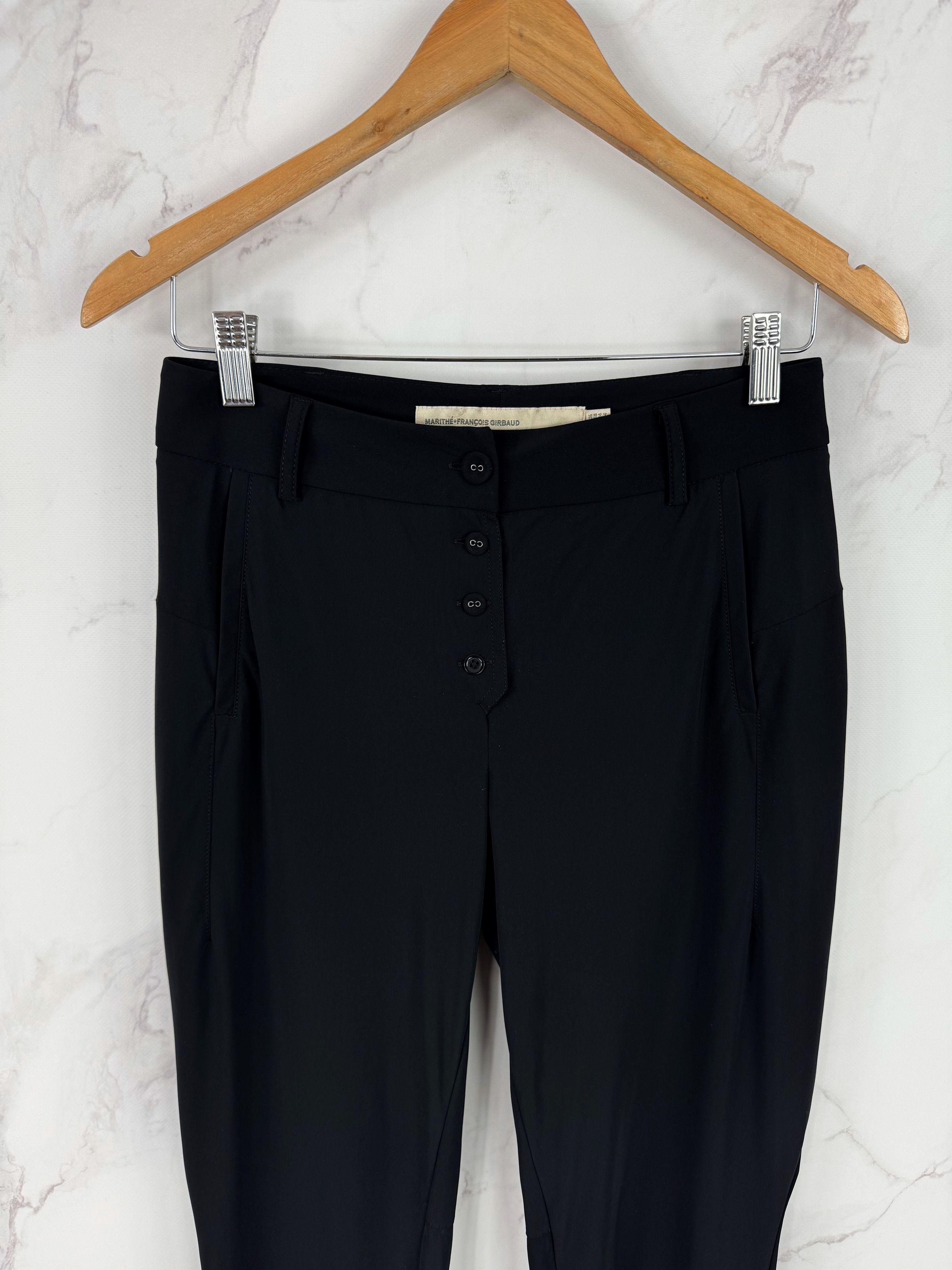 Marithe + Francois Girbaud Marithe Francois Girbaud Avant-Garde Techwear Pants IT 40 Size 27" / US 4 / IT 40 - 2 Thumbnail