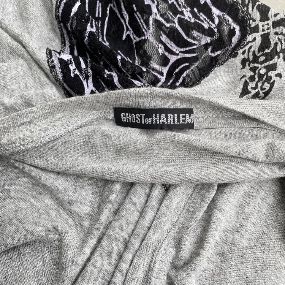 Japanese Brand Ghost of Harlem grey wing cardigan 🖤🧛🏻‍♀️ Size US XL / EU 56 / 4 - 4 Thumbnail
