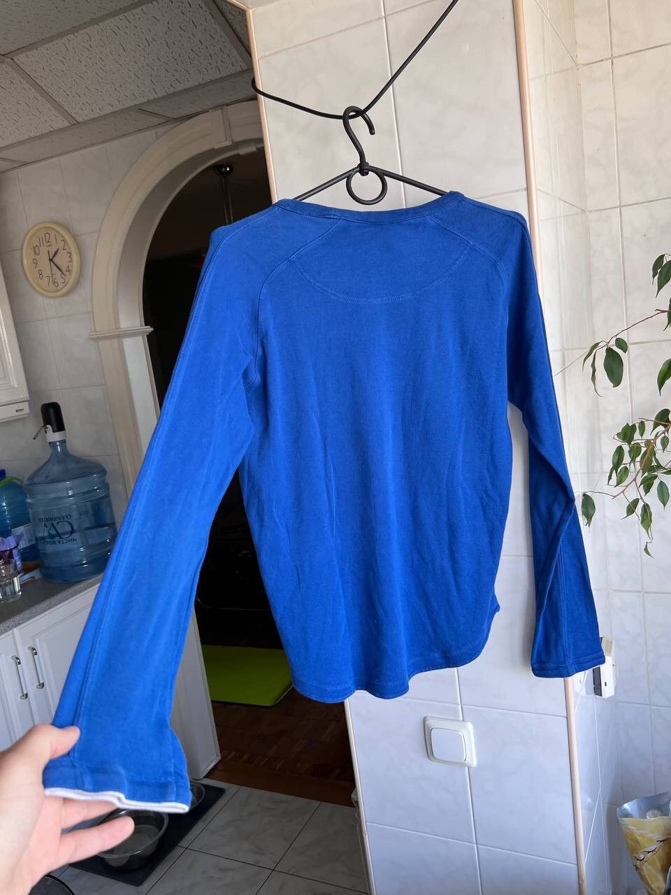 Nike × Vintage Vintage Nike 2000's Long Sleeve Shirt Blue Size US S / EU 44-46 / 1 - 9 Thumbnail