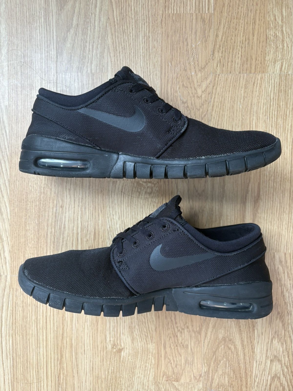 Nike Nike SB Stefan Janoski Max Triple Black Size US 8 / EU 41 - 3 Thumbnail
