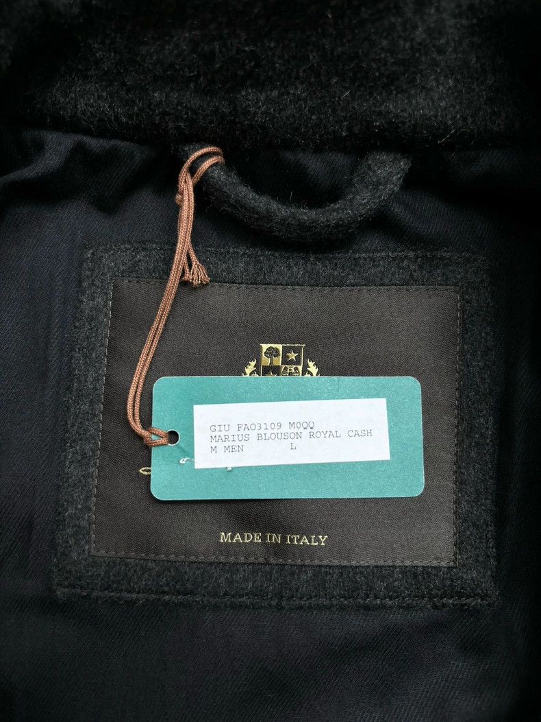 Other LORO PIANA Dark gray autumn coat Size US L / EU 52-54 / 3 - 5 Thumbnail