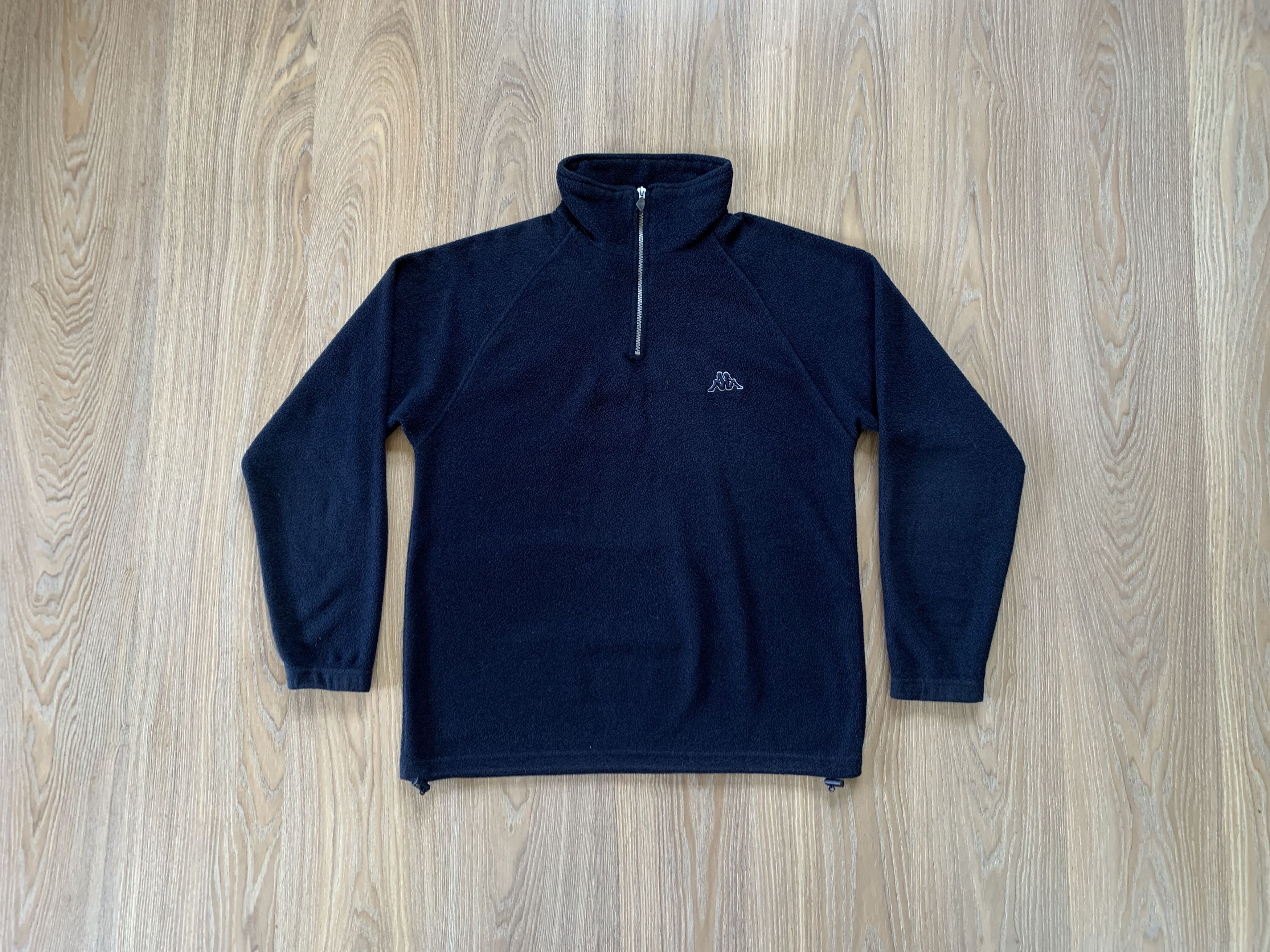 Kappa × Vintage Vintage Kappa Fleece Quarter Zip Sweatshirt Size US L / EU 52-54 / 3 - 1 Thumbnail