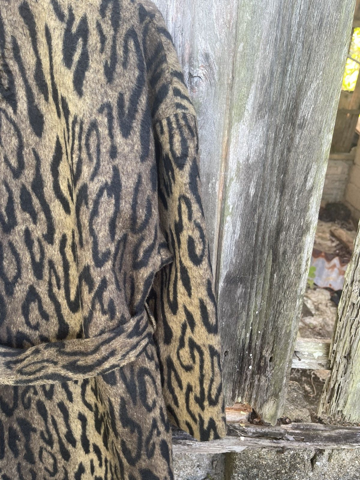 Japanese Brand MOUSSY Leopard Faux Fur Robe Coat – Tokyo Streetwear Luxe Size US M / EU 48-50 / 2 - 14 Thumbnail