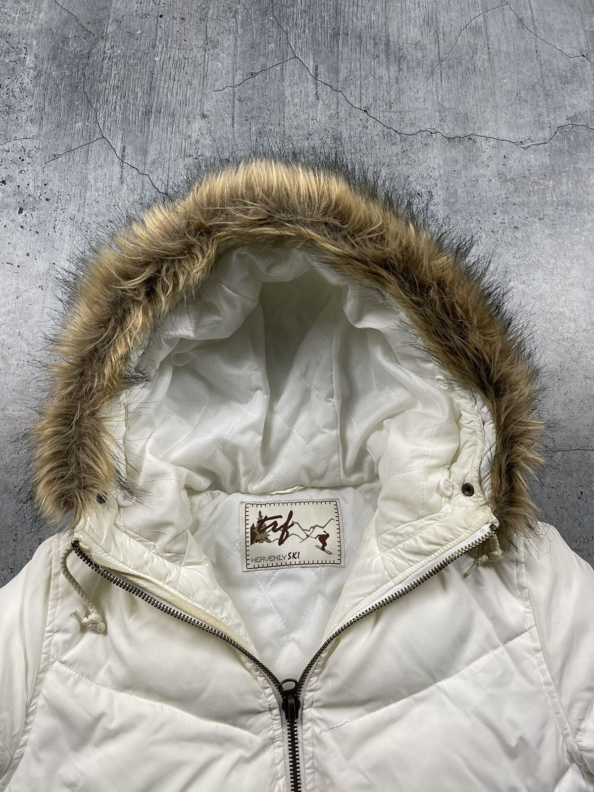 20471120 × If Six Was Nine AVANT GARDE FAUX FUR PUFFER JACKET JAPANESE GOA LGB STYLE Size M / US 6-8 / IT 42-44 - 8 Thumbnail