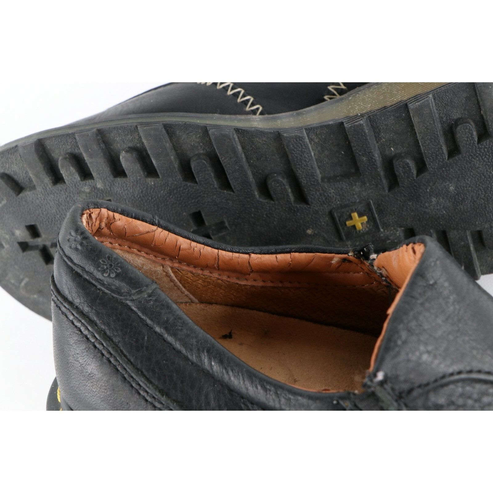 Dr. Martens × Vintage Vintage Dr Martens Goth EDM Chunky Platform Leather Shoes Size US 7 / EU 40 - 8 Thumbnail