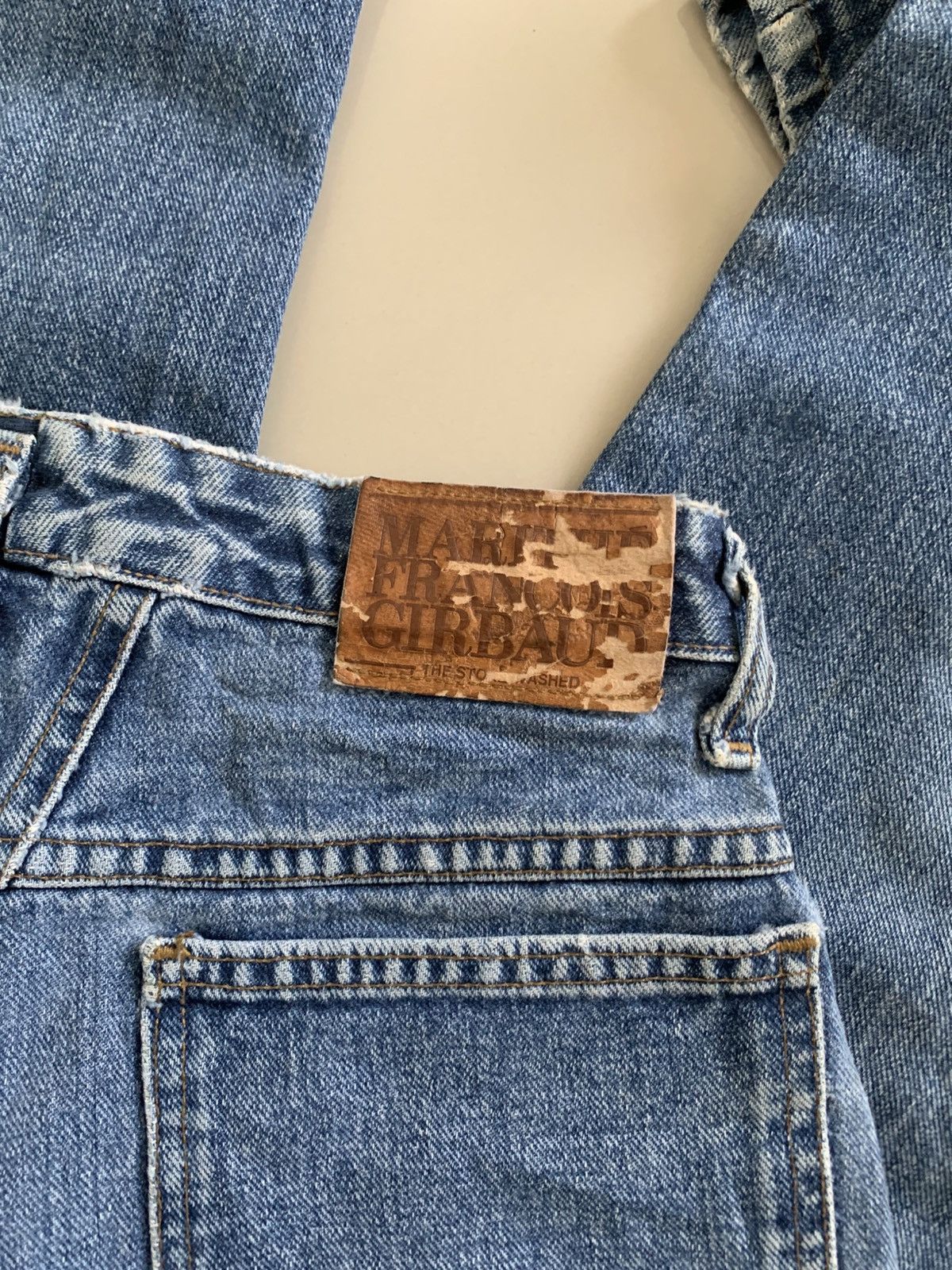 Marithe + Francois Girbaud Marithe Francois Girbaud Baggy Blue Jeans Size 26" / US 2 / IT 38 - 7 Thumbnail