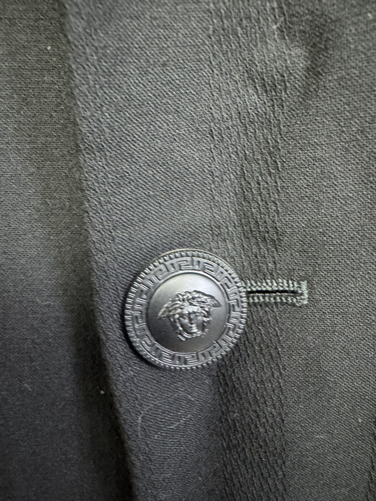 Designer × Versace × Vintage Vintage Gianni Versace Blazer Size 52S - 3 Thumbnail