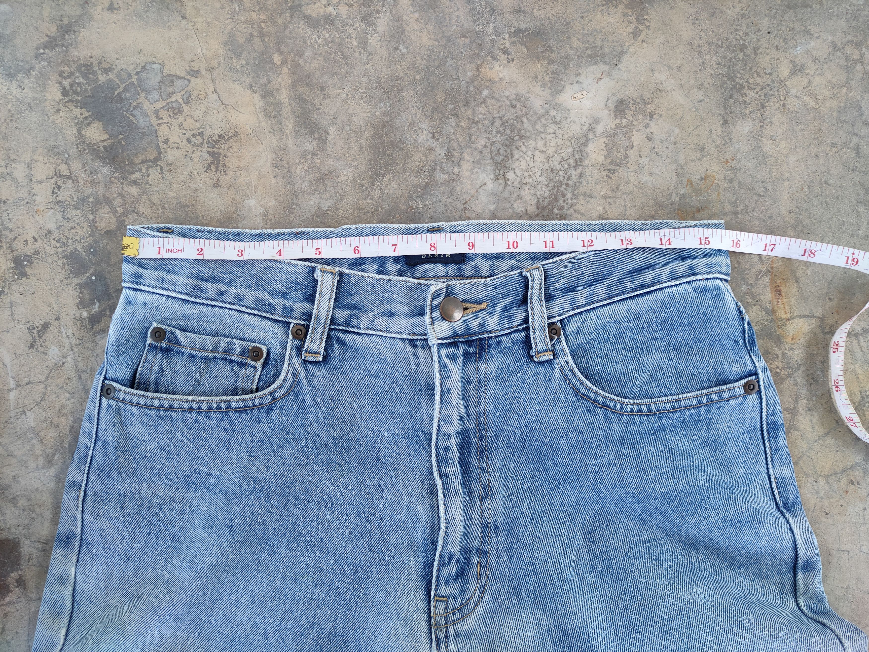 Japanese Brand W31 VINTAGE WASHED DENIM DISTRESSED FADED JEANS PANTS Size US 31 - 6 Thumbnail
