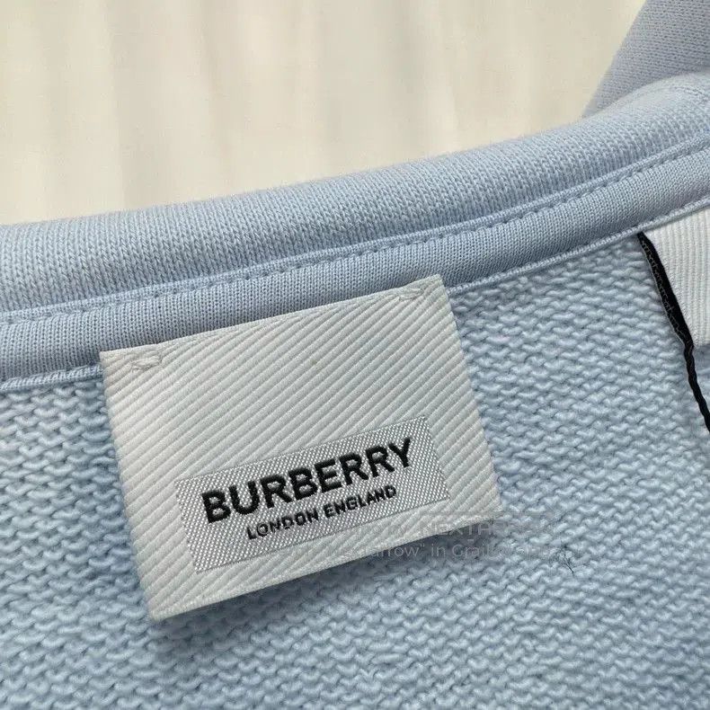 Burberry Burberry Blue Printed Letter Hoodie. Size US L / EU 52-54 / 3 - 5 Thumbnail