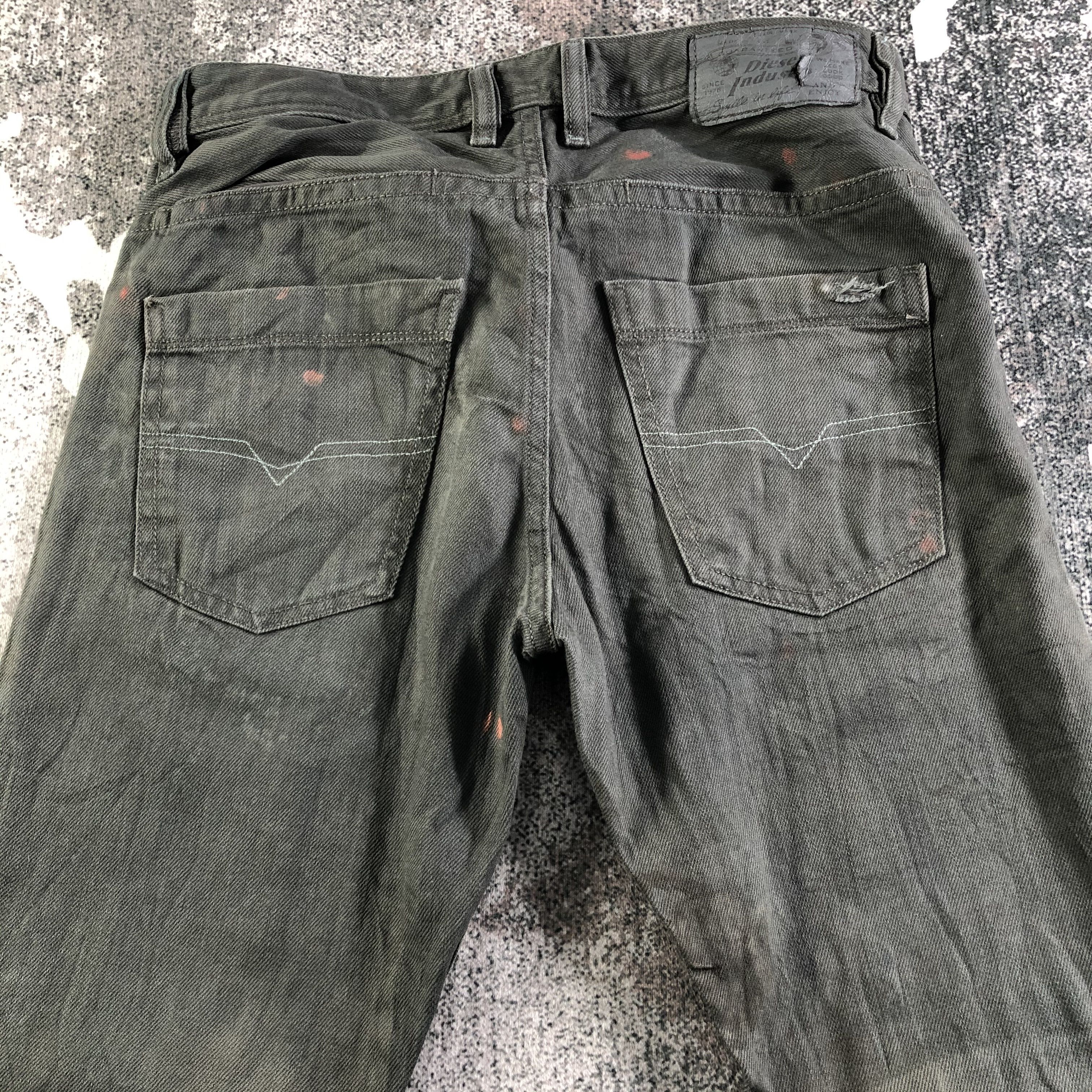 Diesel Diesel Jeans Faded Gray Denim KJ2933 Size US 29 - 4 Thumbnail