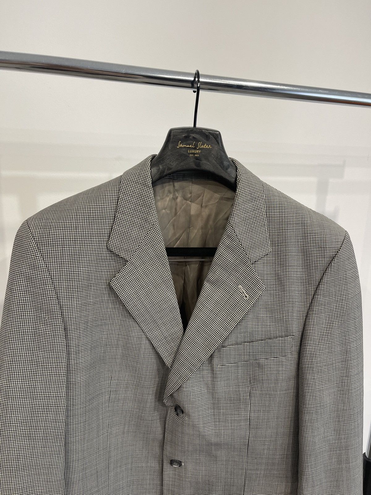 Hugo Boss 🔥Vintage Hugo boss blazer wool classic jacket sport coat 42 Size 42L - 3 Thumbnail