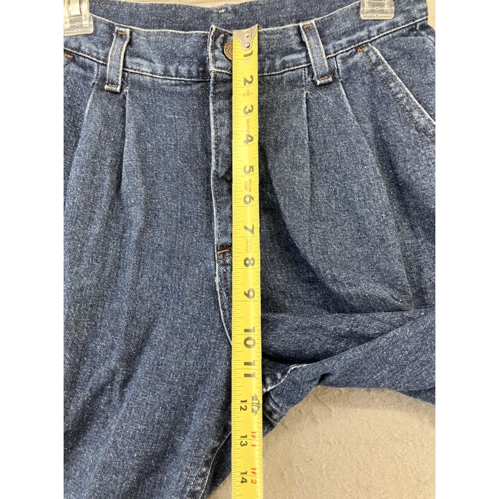 Lee LEE VTG Jeans Mom 8 Petite Blue High Waisted Tapered Womens Jeans 90s 100% Cotton Denim Brand: Lee? Size 30" / US 8 / IT 44 - 6 Thumbnail
