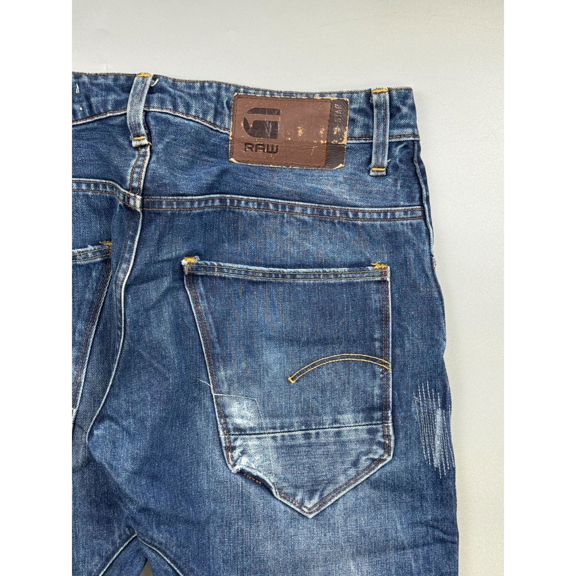 G-Star G-Star Raw Arc 3D Slim Denim Jeans Pants (Y1188) Size US 31 - 14 Thumbnail