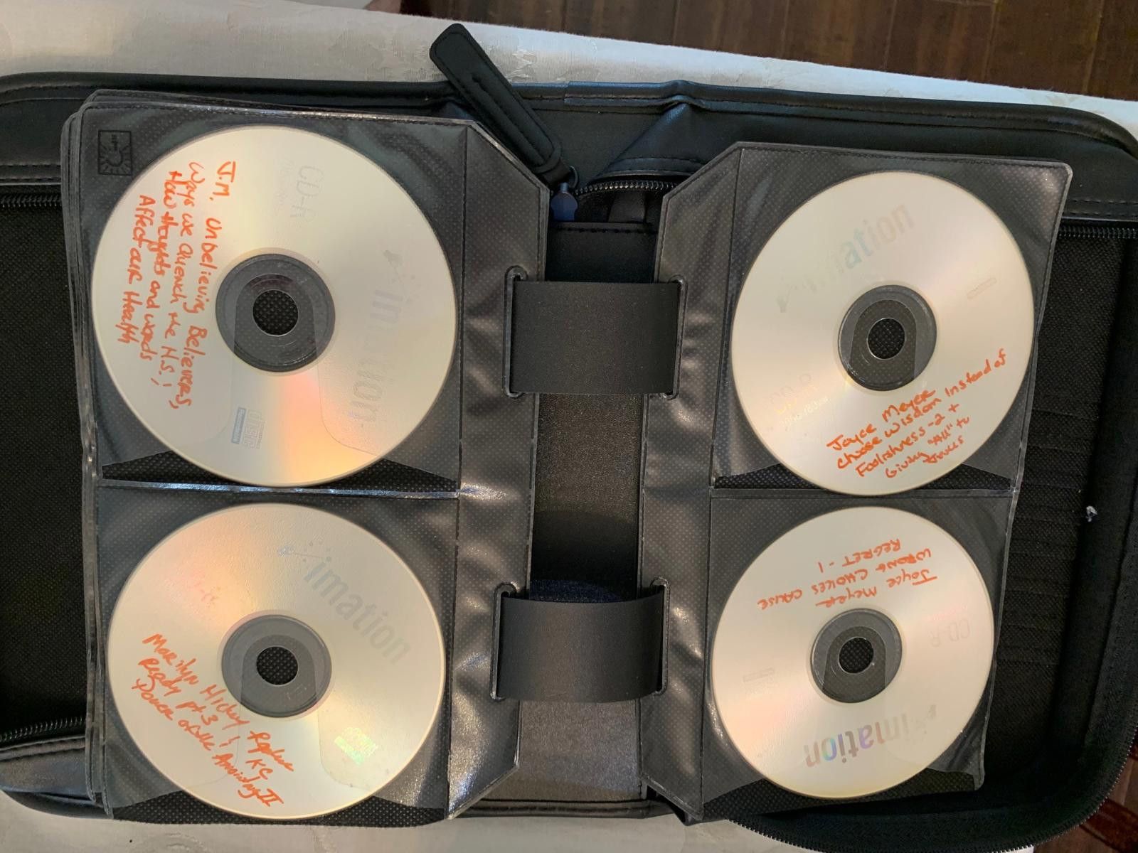 Other 40+ Christian Music and Message CDs in Black Case Size ONE SIZE - 1 Thumbnail