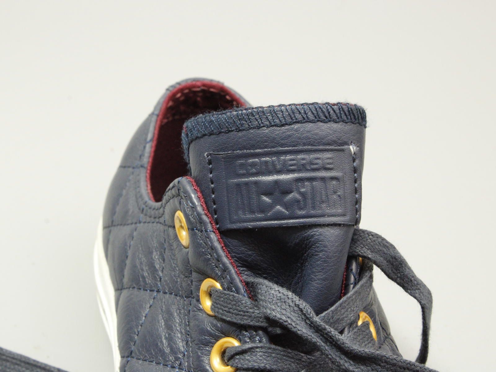 Converse Men's Black Quilted Low-Top Converse All Star Rubber Soles Size US 8 / EU 41 - 7 Thumbnail