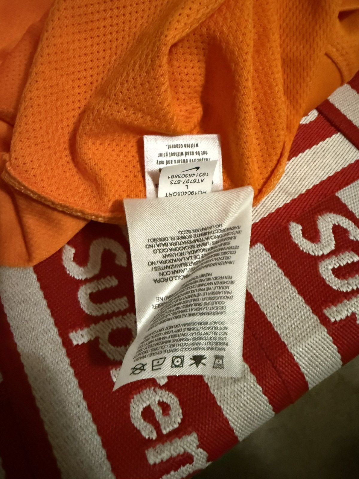 Nike Nike Tennessee Basketball Jersey Sz L Size US L / EU 52-54 / 3 - 6 Thumbnail