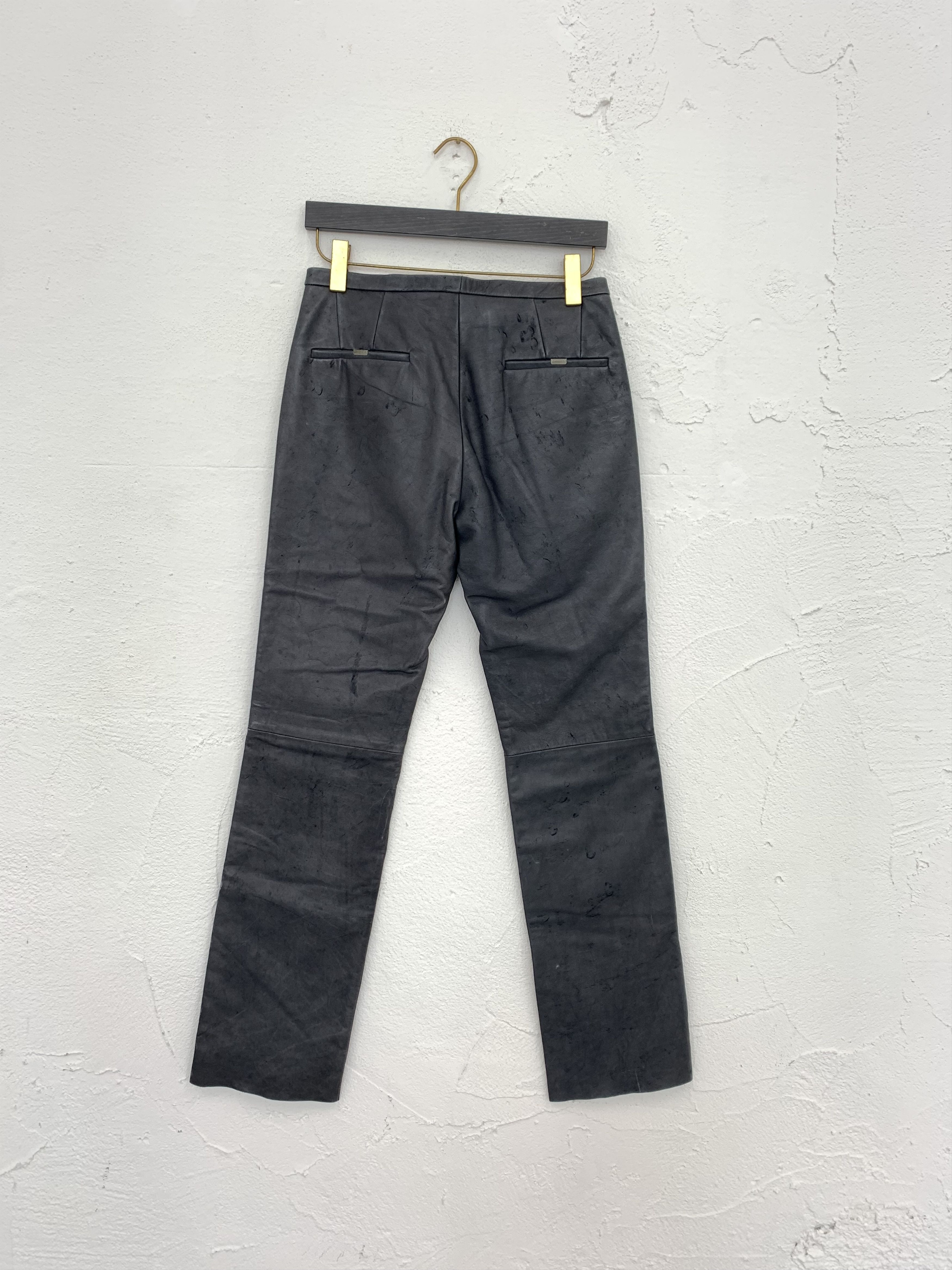 Carol Christian Poell SAMPLE CAROL CHRISTIAN POELL FALL 00 01 LEATHER PANTS Size US 32 / EU 48 - 11 Thumbnail
