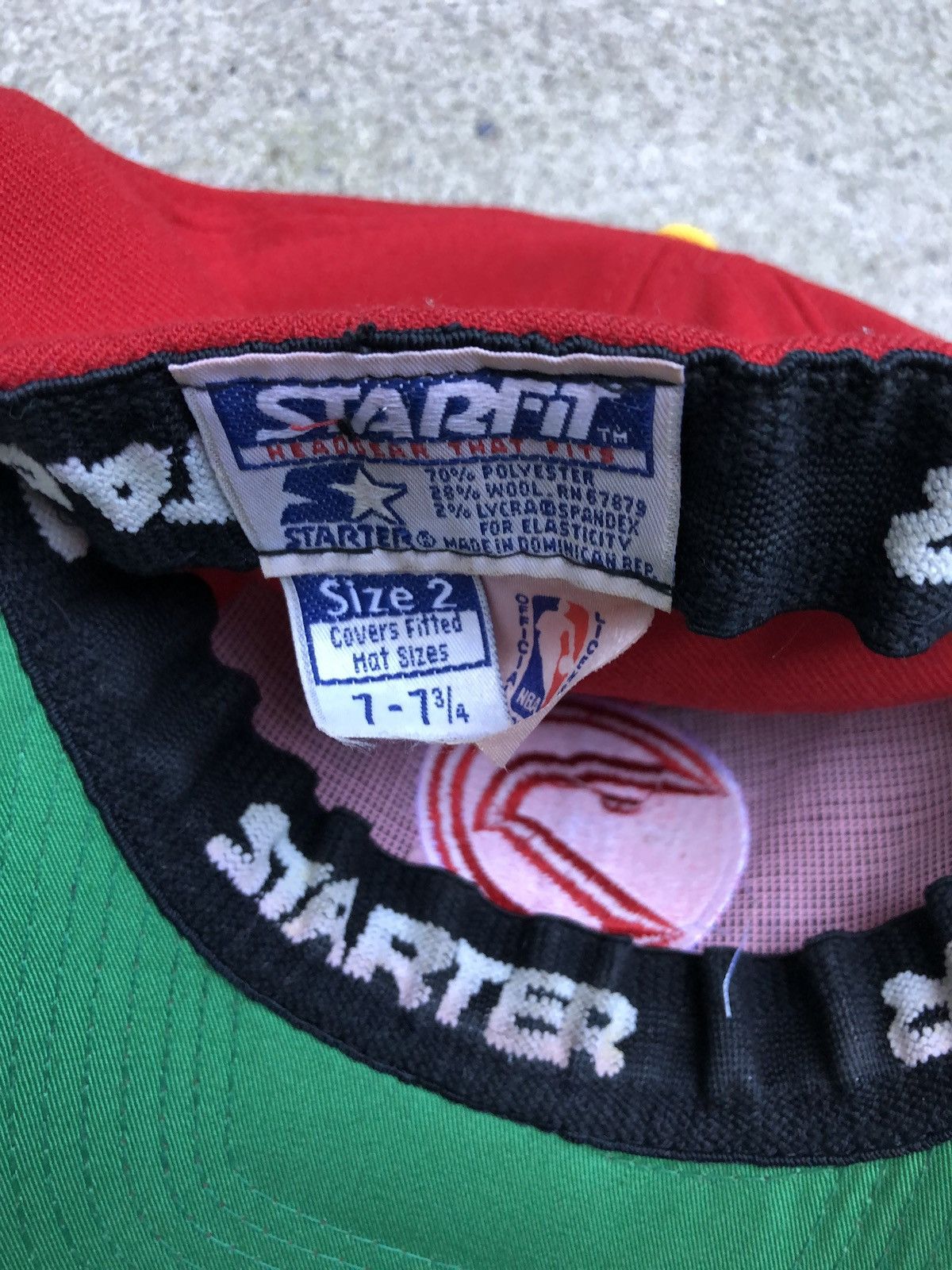 Starter Vintage 90s Atlanta Hawks Fitted Size ONE SIZE - 5 Thumbnail