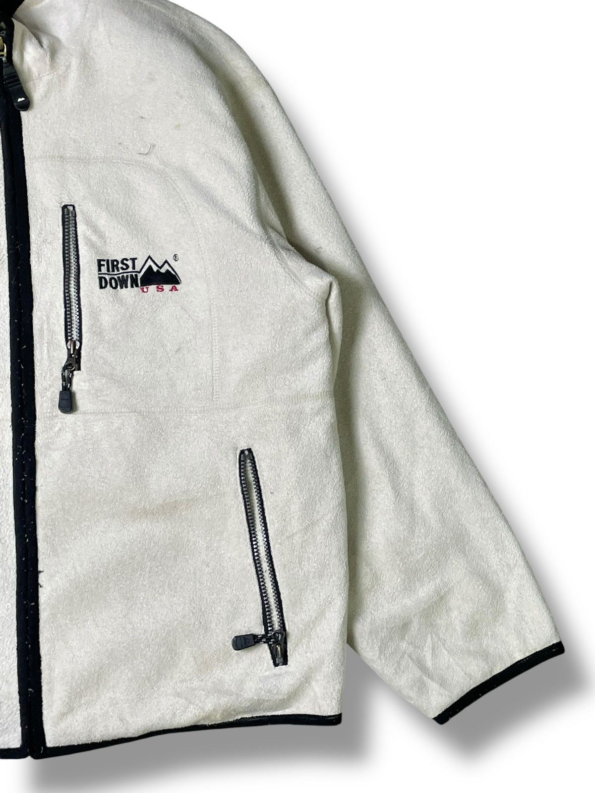 Patagonia × Vintage First Down USA Patagonia Style Fleece Jacket (51) Size US L / EU 52-54 / 3 - 5 Thumbnail