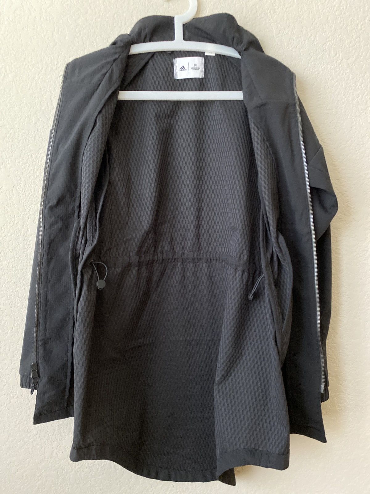 Adidas × Reigning Champ Long Lightweight Tech Fabric Jacket With Tail Size S / US 4 / IT 40 - 7 Thumbnail