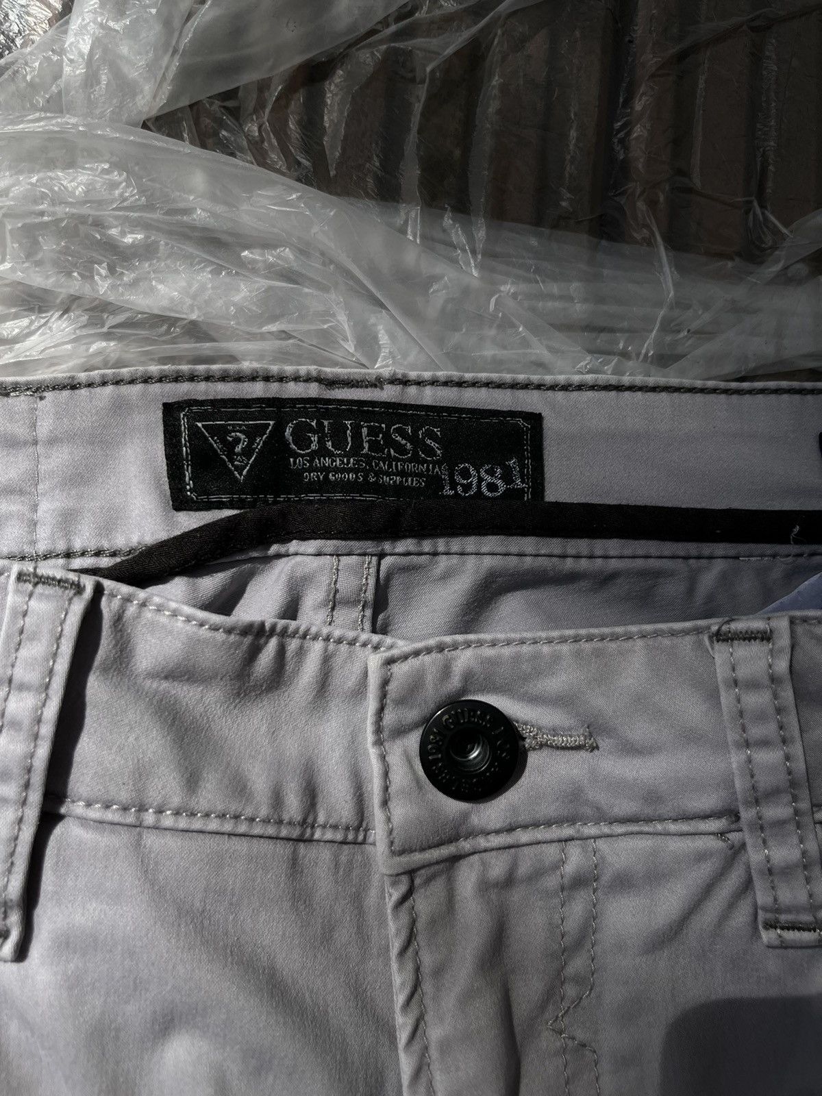 Guess × Vintage Guess Vintage Skinny Trousers (late 2000s) Size US 32 / EU 48 - 3 Thumbnail