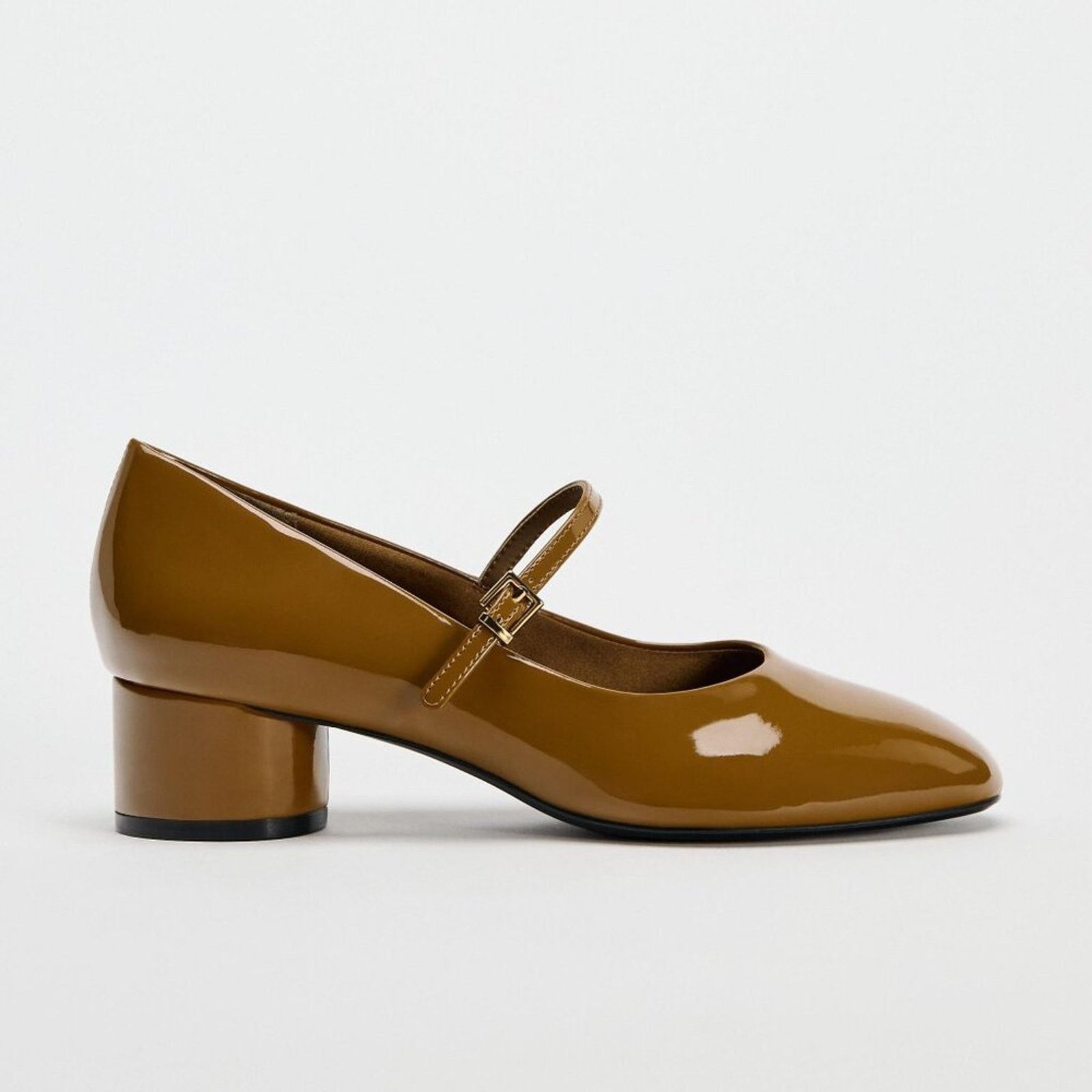 Zara Zara ochre Mary Jane heels. Size 8 & 9, NWT Size US 8 / IT 38 - 13 Thumbnail