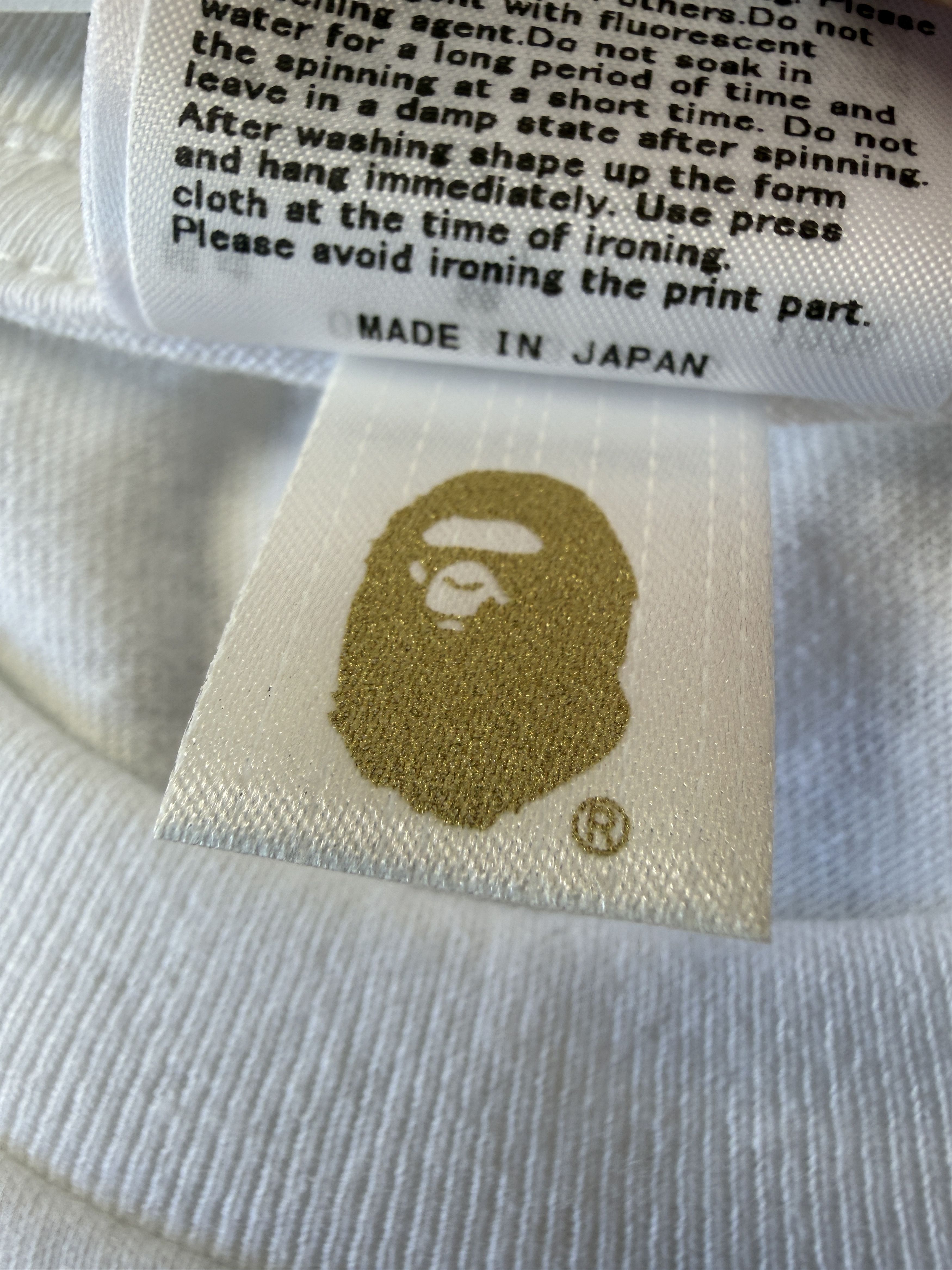 Bape × Comme des Garcons BAPE CDG OSAKA BIG APE HEAD TEE (2026) Size US L / EU 52-54 / 3 - 7 Thumbnail