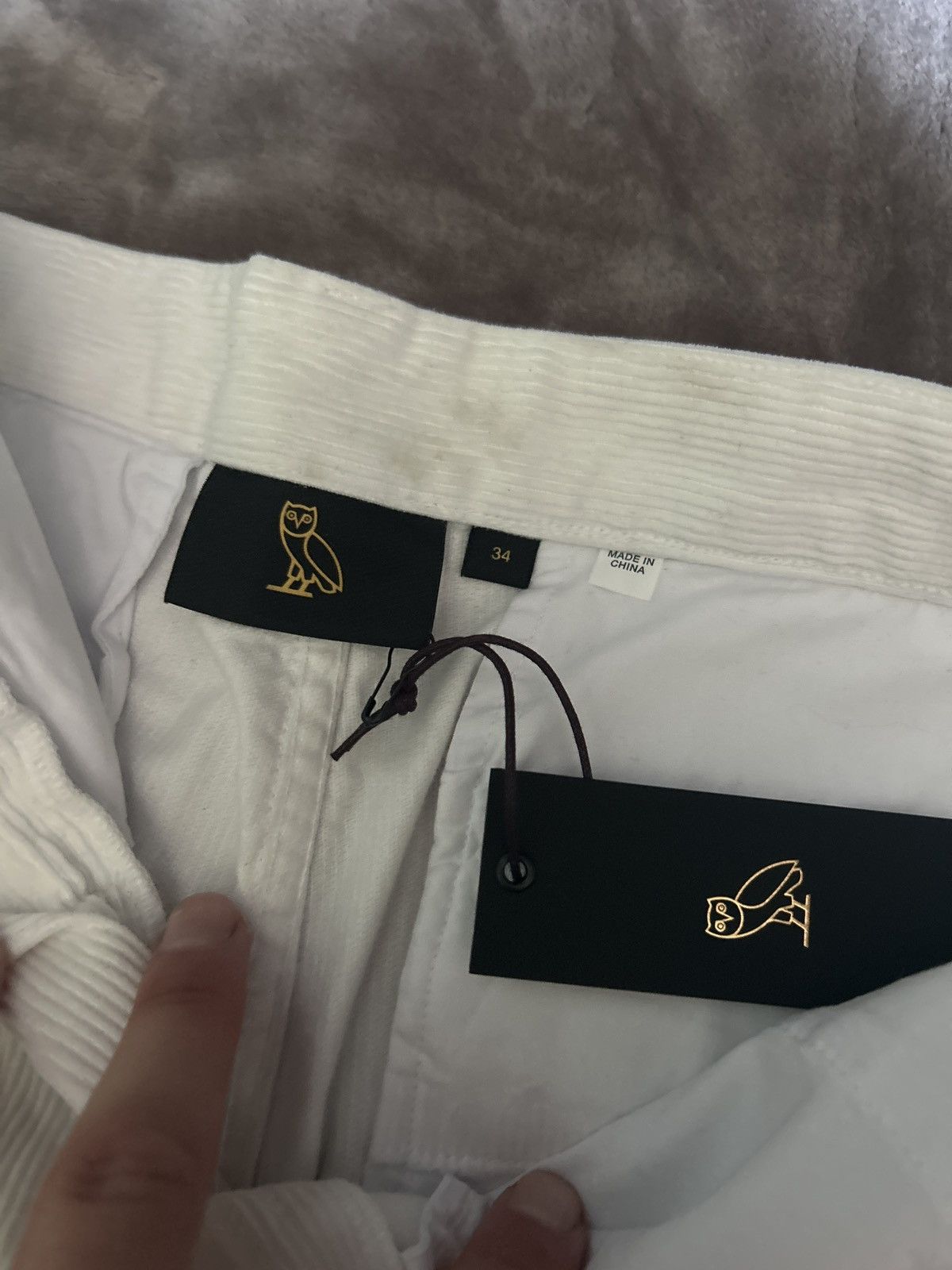 October's Very Own Octobers Very Own white cargo corduroy pants Size US 34 / EU 50 - 6 Thumbnail