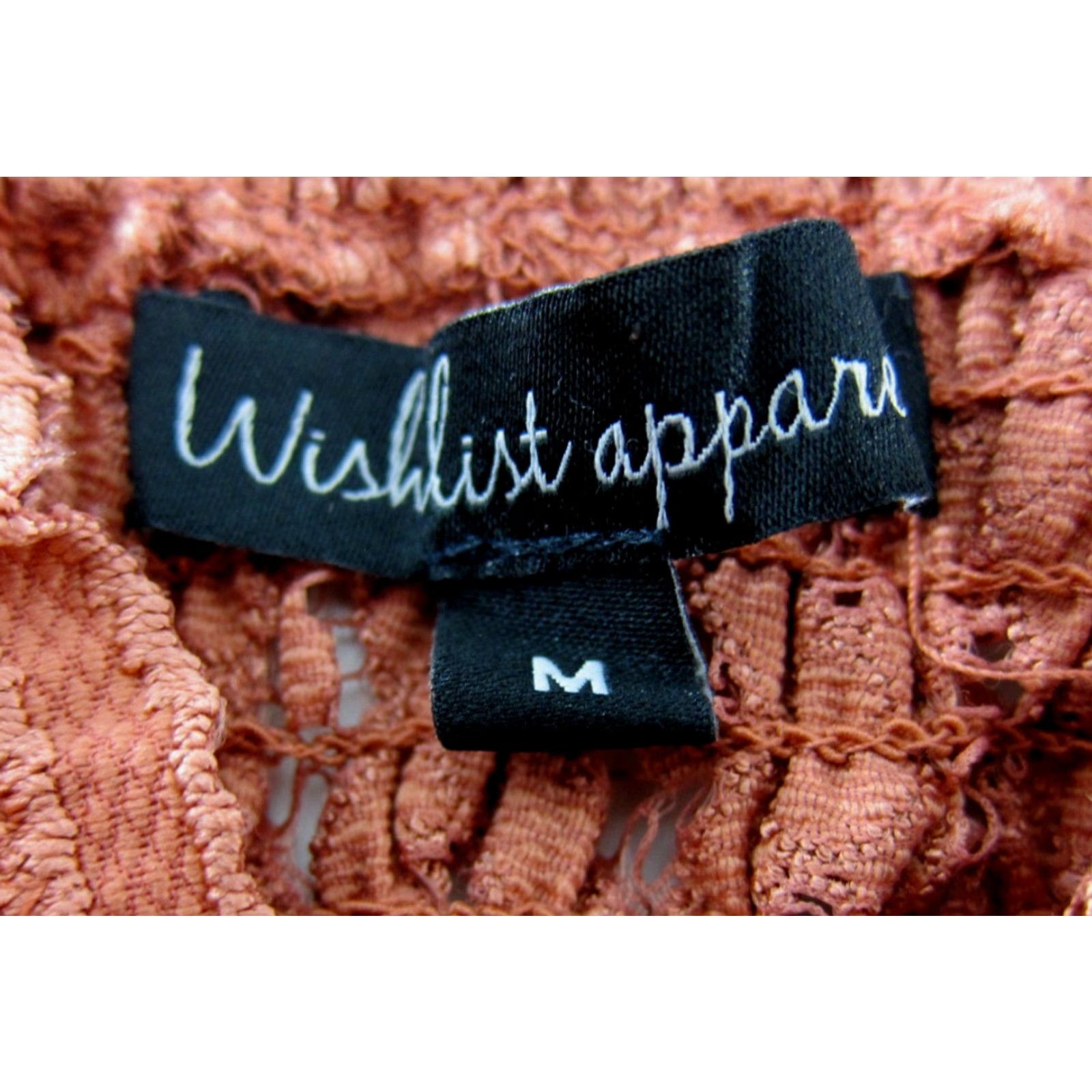 Vintage Wishlist Coral Pink Deep V Embroidered Rayon Slip Sun Dress Medium Womens Size M / US 6-8 / IT 42-44 - 3 Thumbnail