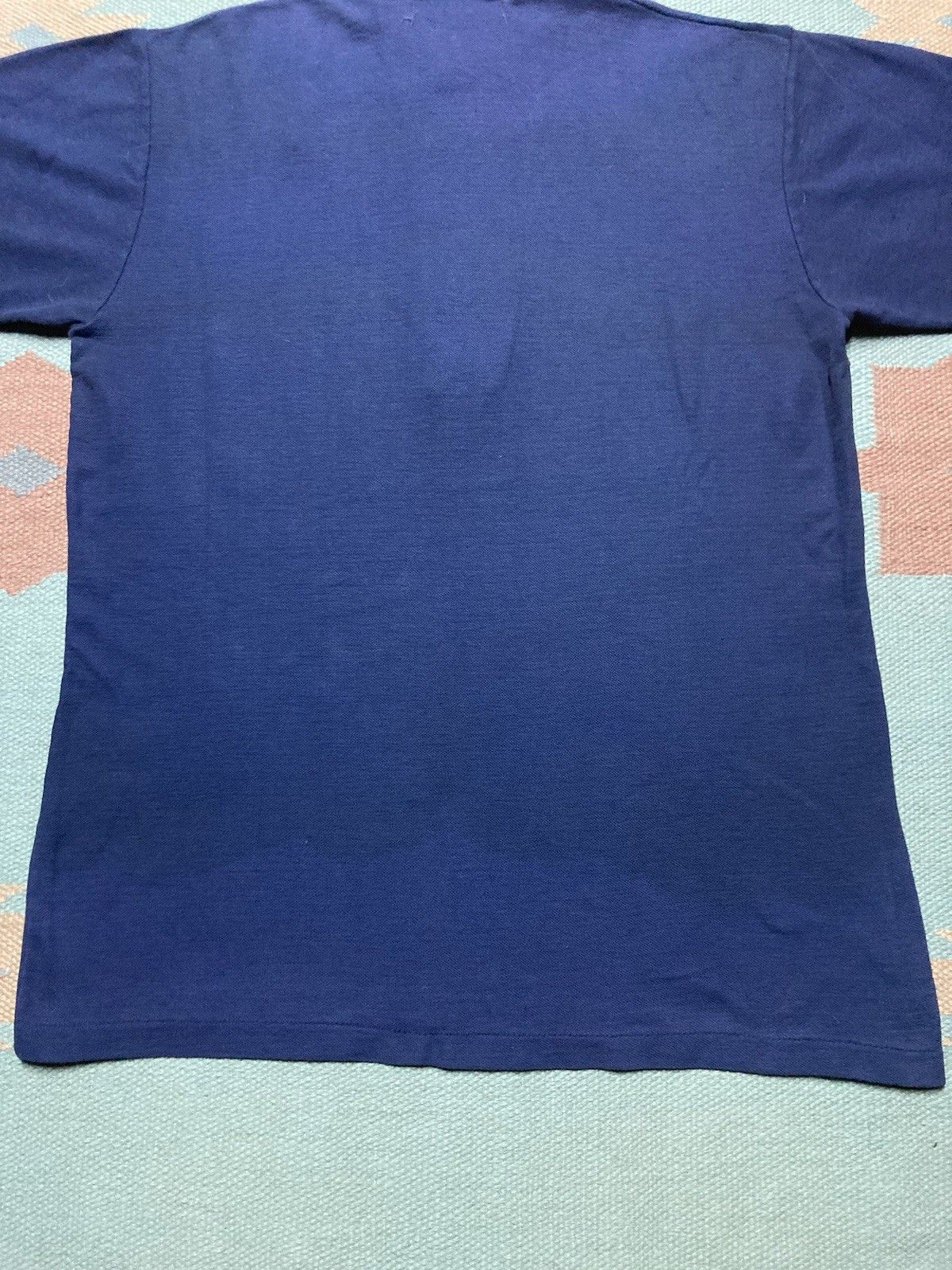 Vintage 70s polo shirt boating chris craft jacquard knit blue small Size US S / EU 44-46 / 1 - 7 Thumbnail
