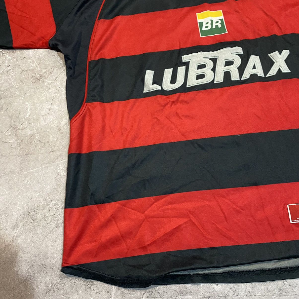 Nike PETROBRAS ! VINTAGE NIKE FLAMENGO TEE SOCCER JERSEY 90s Size US L / EU 52-54 / 3 - 6 Thumbnail