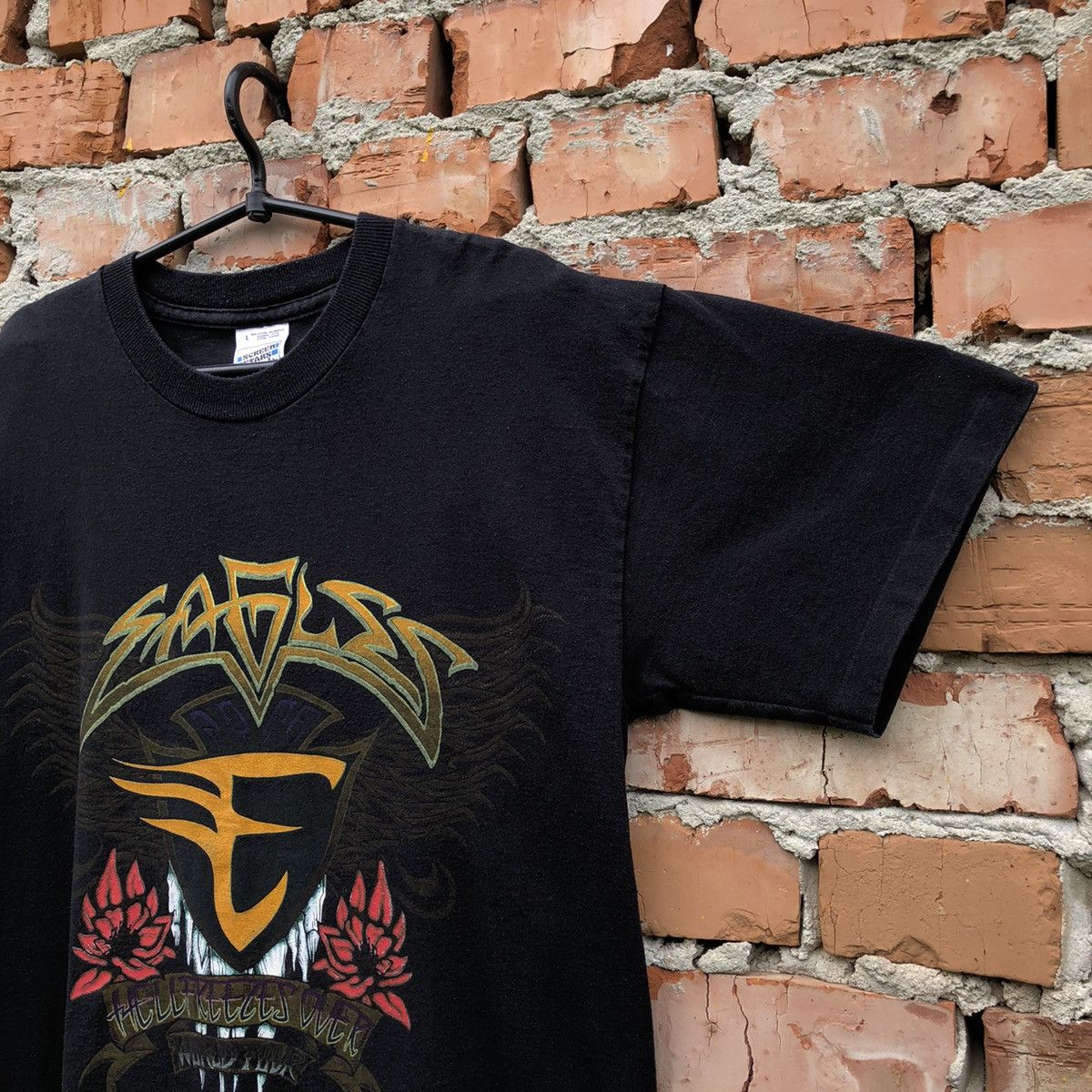 Band Tees Vintage Hell Freezes Over World Tour 96 t-shirt Size US L / EU 52-54 / 3 - 3 Thumbnail
