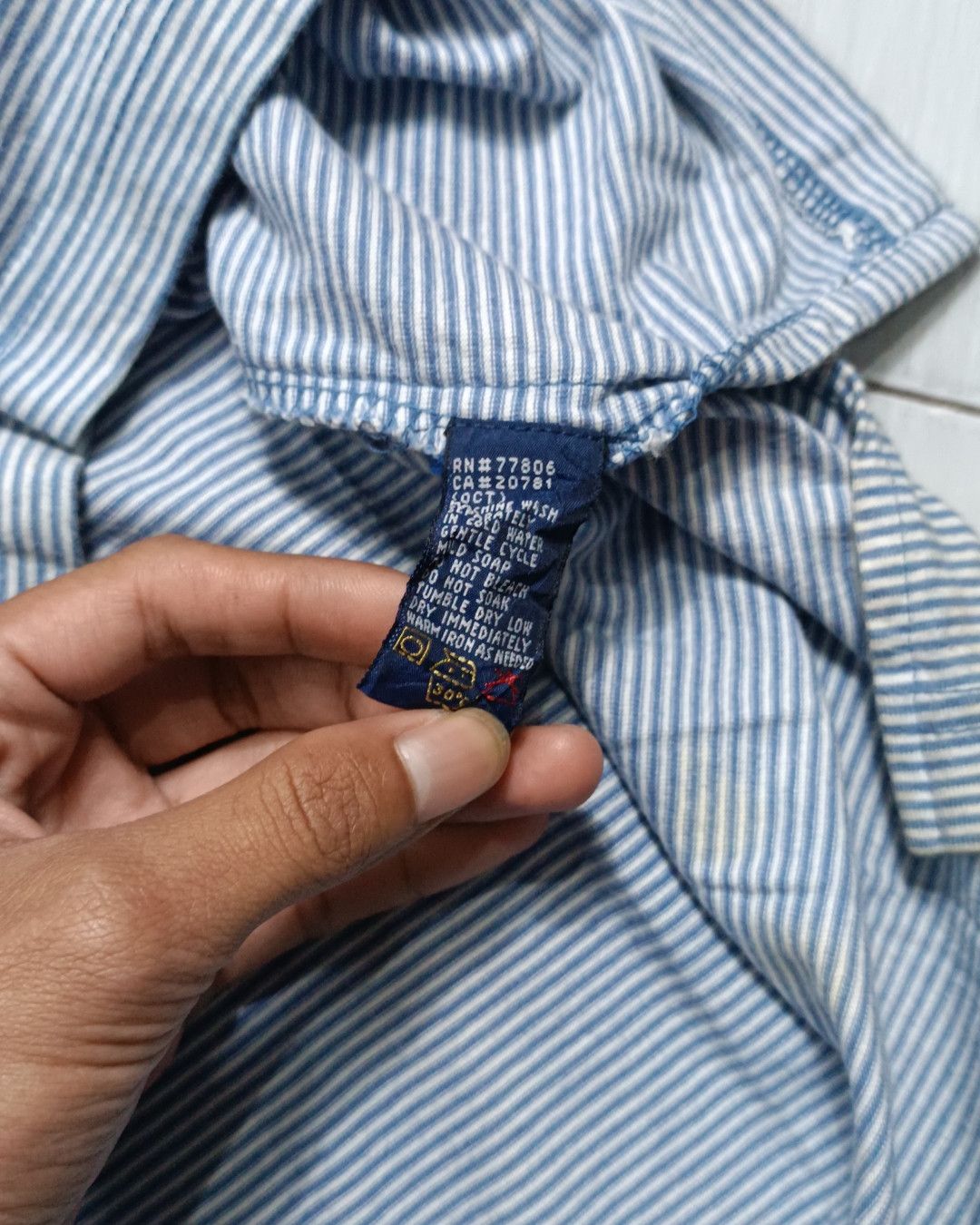 Tommy Hilfiger × Vintage Tommy Hilfiger Vintage Polo T-Shirt Size US L / EU 52-54 / 3 - 4 Thumbnail