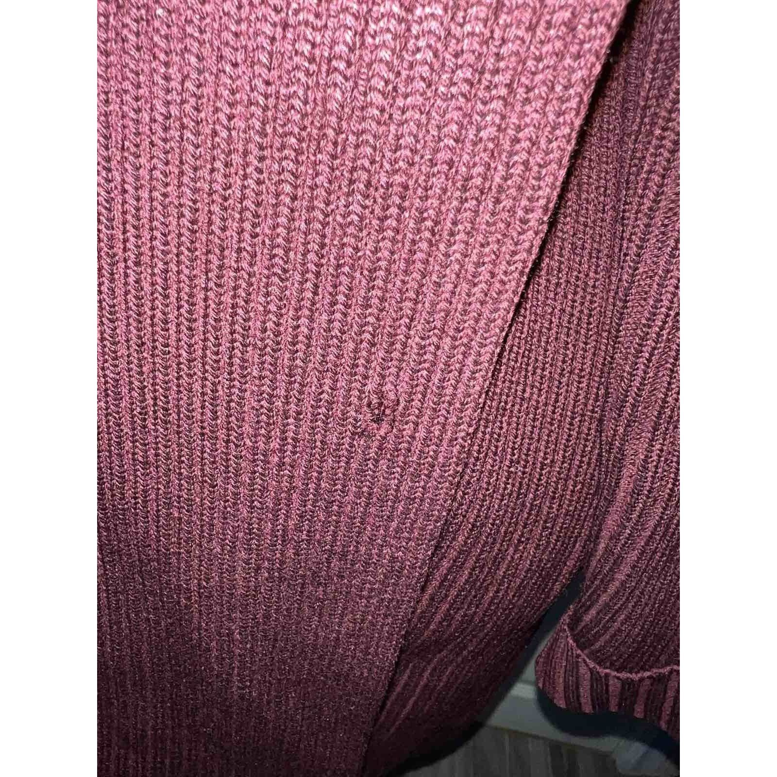 Eileen Fisher Eileen Fisher Wool High Collar Cardigan Large A001372 Size L / US 10 / IT 46 - 6 Thumbnail