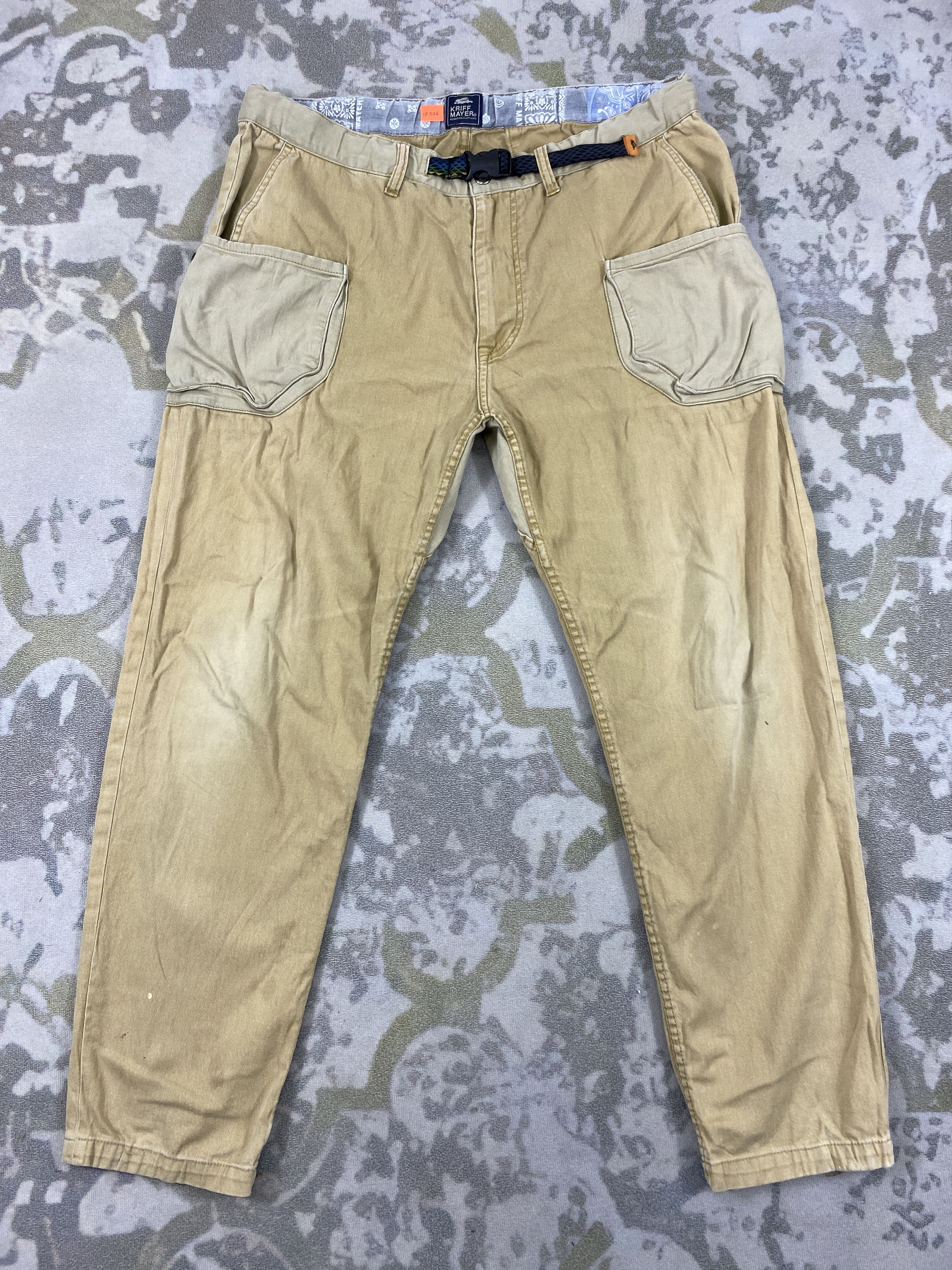 Japanese Brand Kriff Mayer Cargo Pants -CP306 Size US 37 - 1 Thumbnail