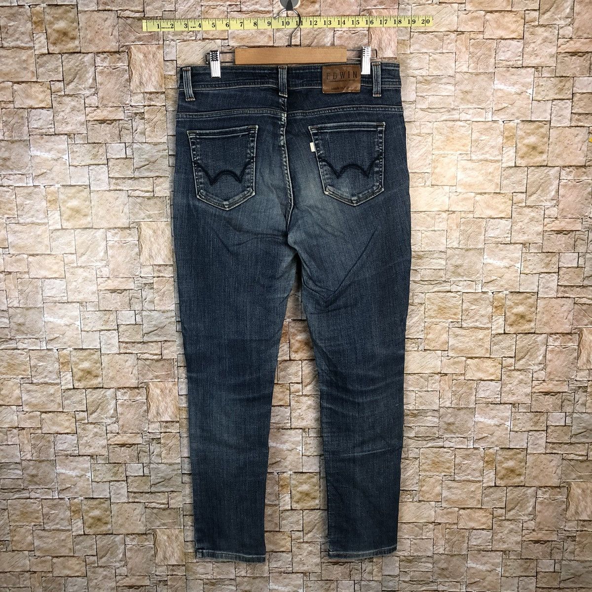 Edwin Edwin Blue Distressed Denim Pants #A344 Size US 32 / EU 48 - 17 Thumbnail