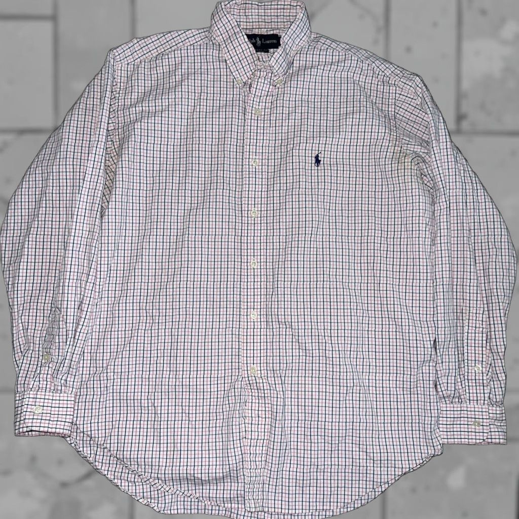 Polo Ralph Lauren Ralph Lauren Classic Fit Plaid Short Sleeve Button Down Shirt Mens Large Multicolor Size US L / EU 52-54 / 3 - 1 Thumbnail