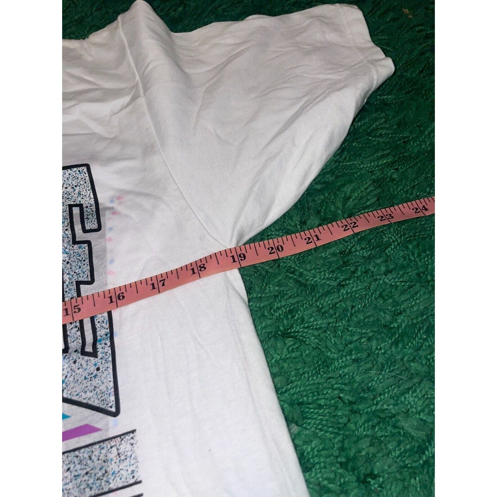 Jerzees VTG Test Print Lake Tahoe Grand Canyon Las Vegas White Tee Size US M / EU 48-50 / 2 - 11 Thumbnail